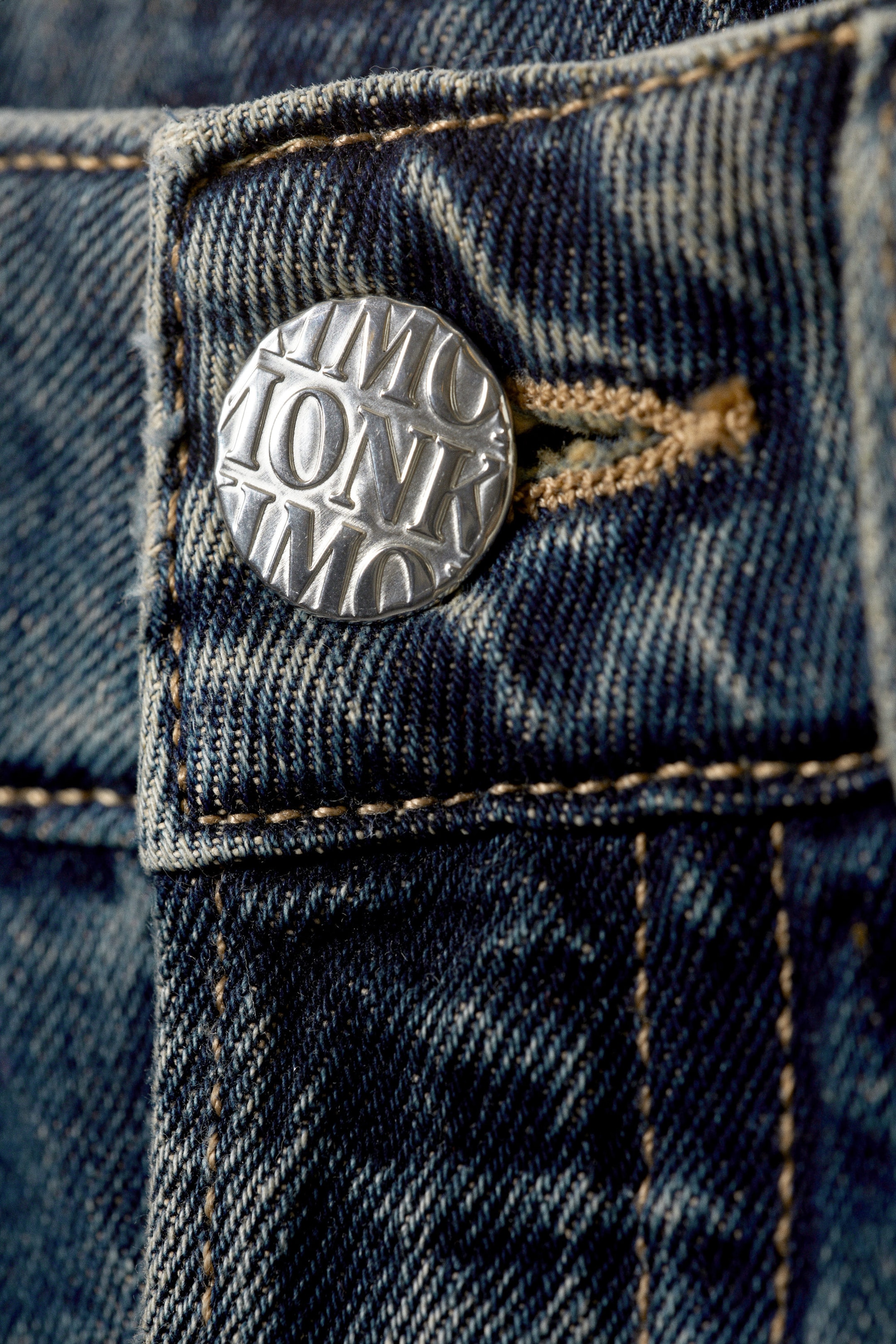 Desert Blue - Peggy Low Waist Loose Baggy Leg Denim Shorts - 1