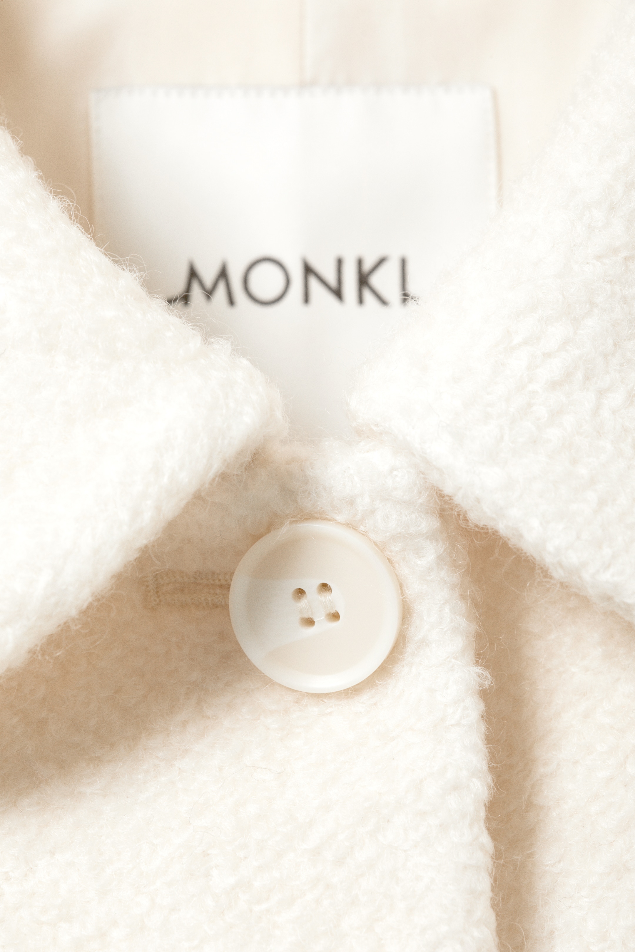 Visualizza immagine più grande: Giacca monopetto in misto lana - Bianco sporco - DONNA | H&M IT 6