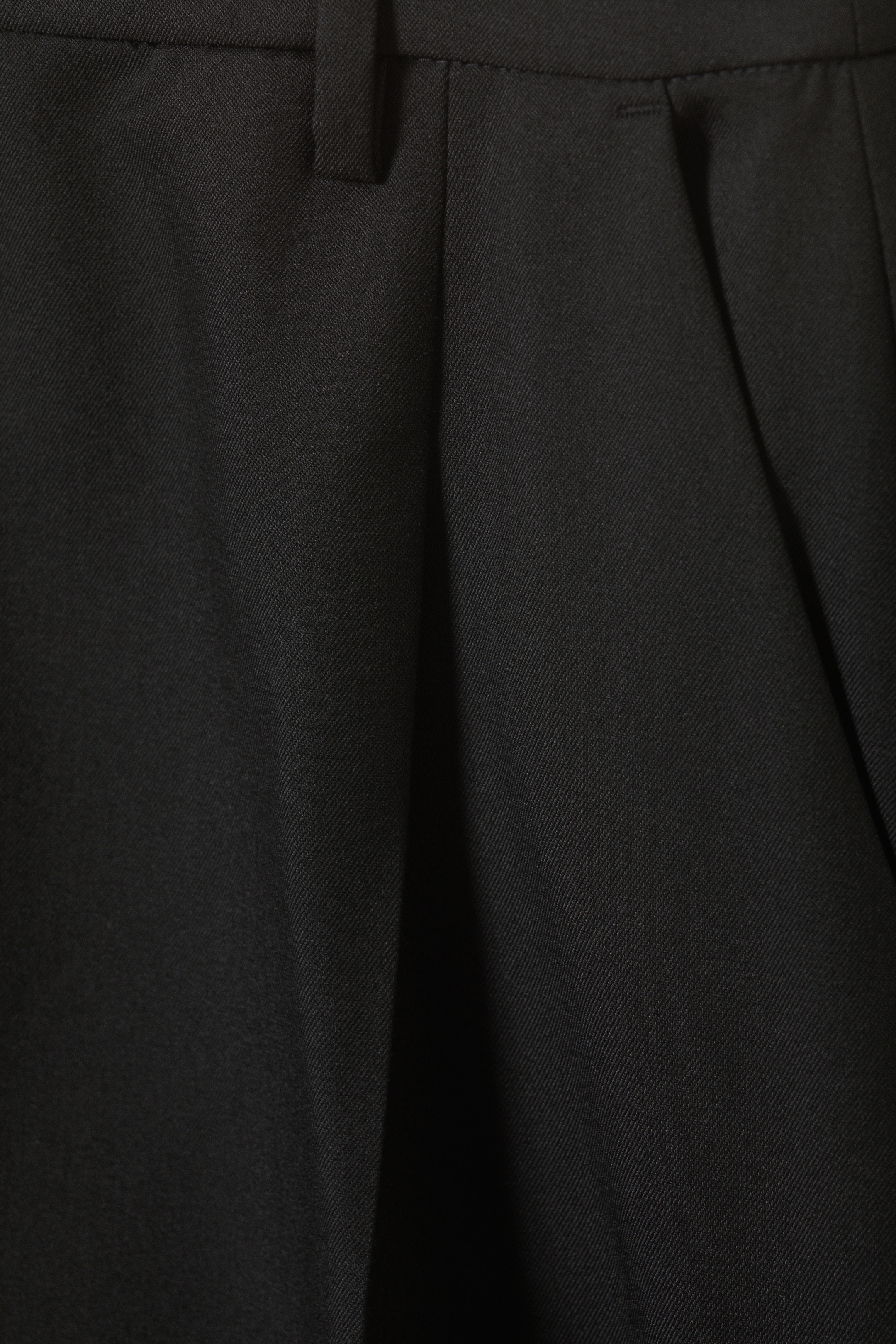 Ingrandisci l'immagine: Pleated High Waist Wide Leg Suiting Trousers - Black - DONNA | H&M CH 5