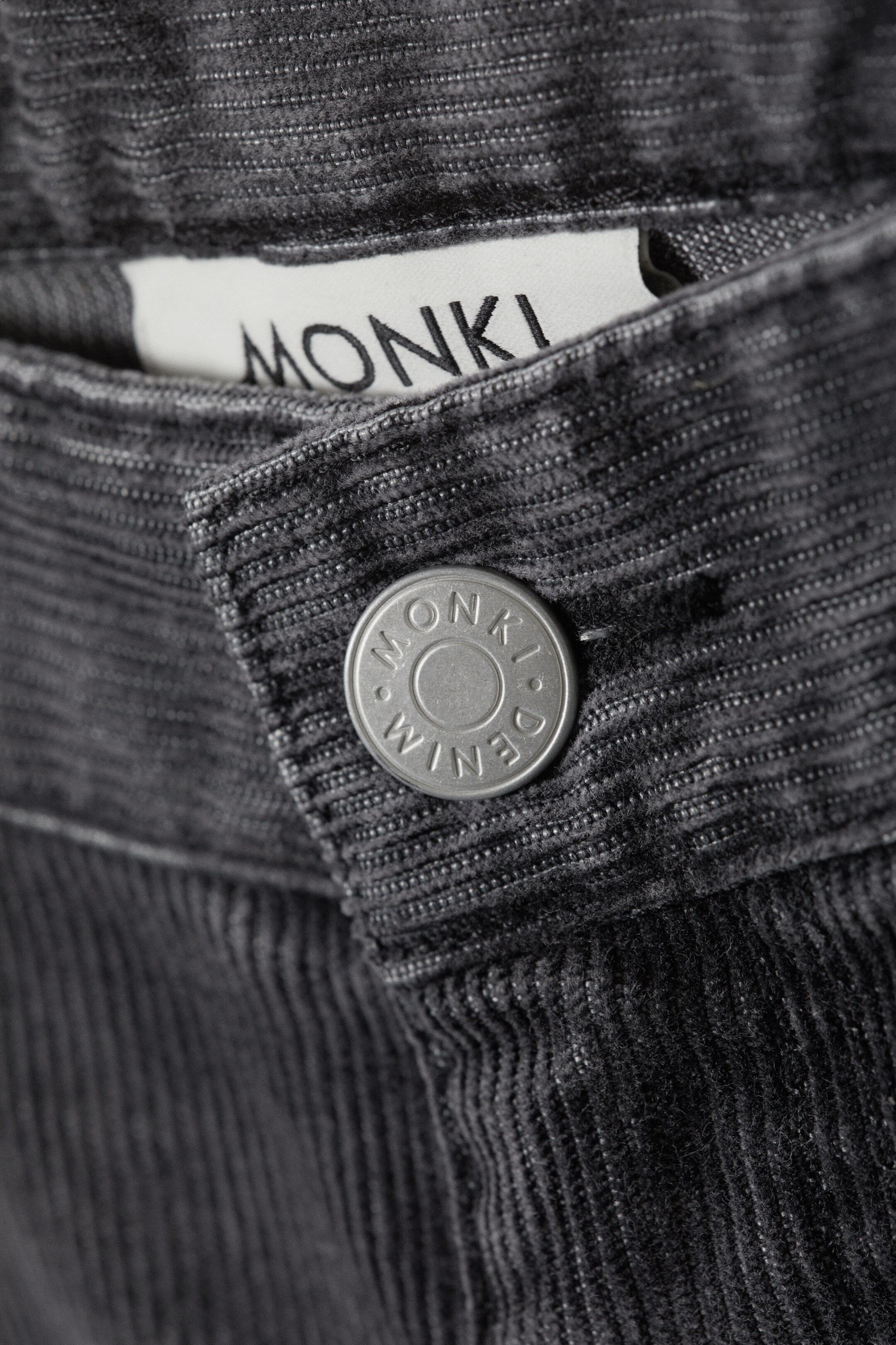 View larger image: Low Loose Corduroy Trousers - Black - Ladies | H&M GB 2