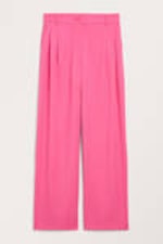 Knallrosa - Hose mit weitem Bein - 0