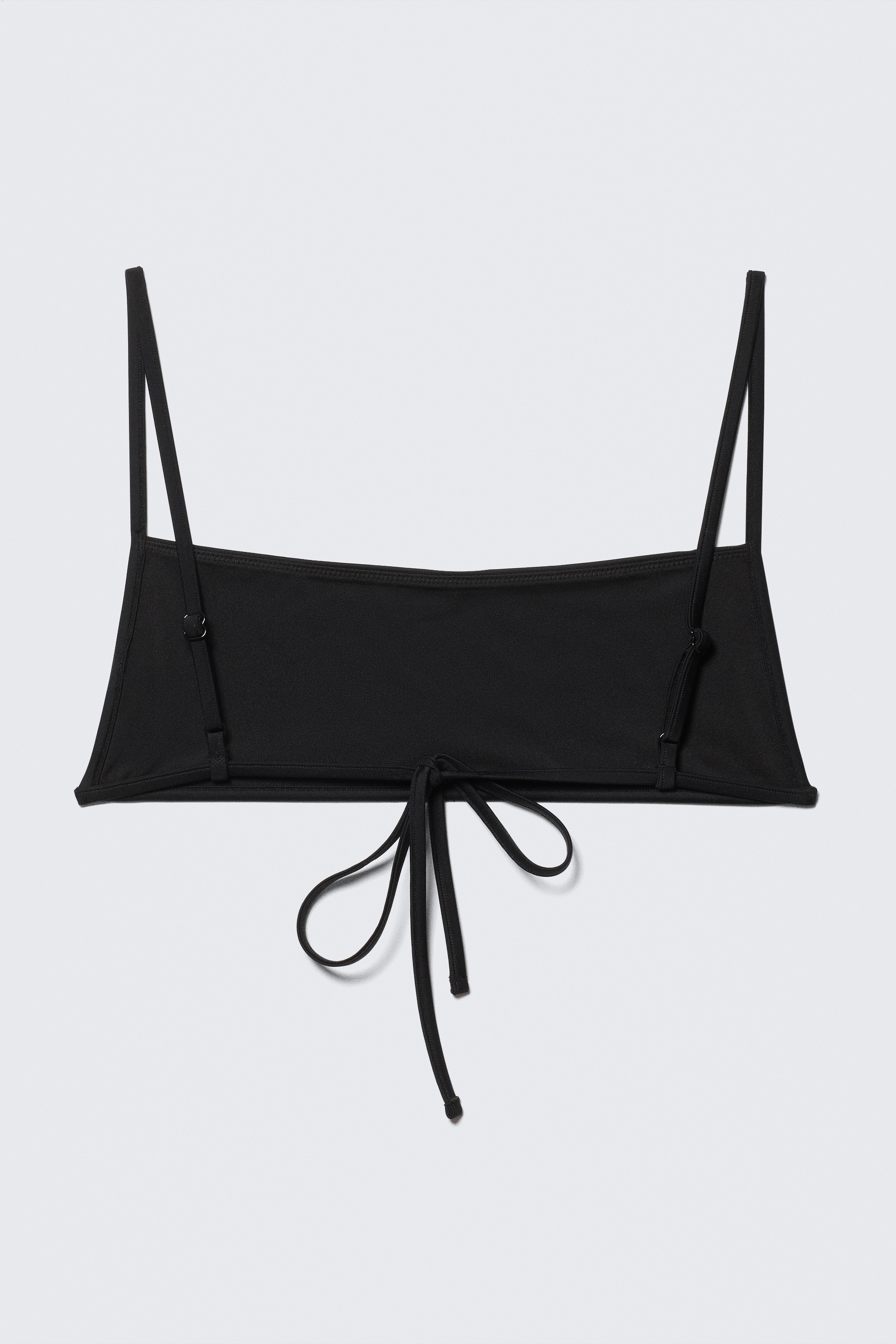 Bikini z kwadratowym dekoltem - Czarny