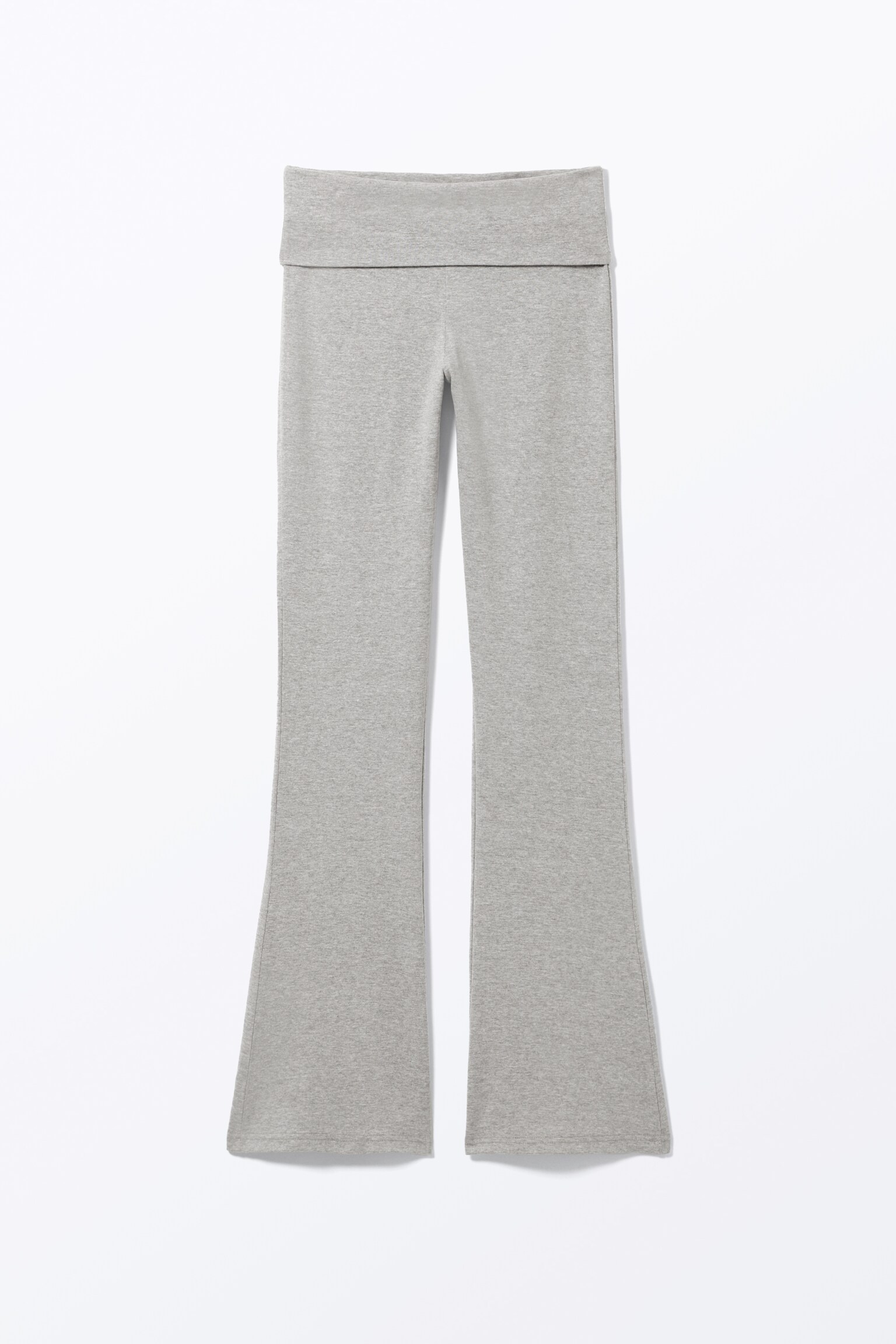 Lav talje svaj pyjamasbukser - Gråmeleret/Hvid - 2