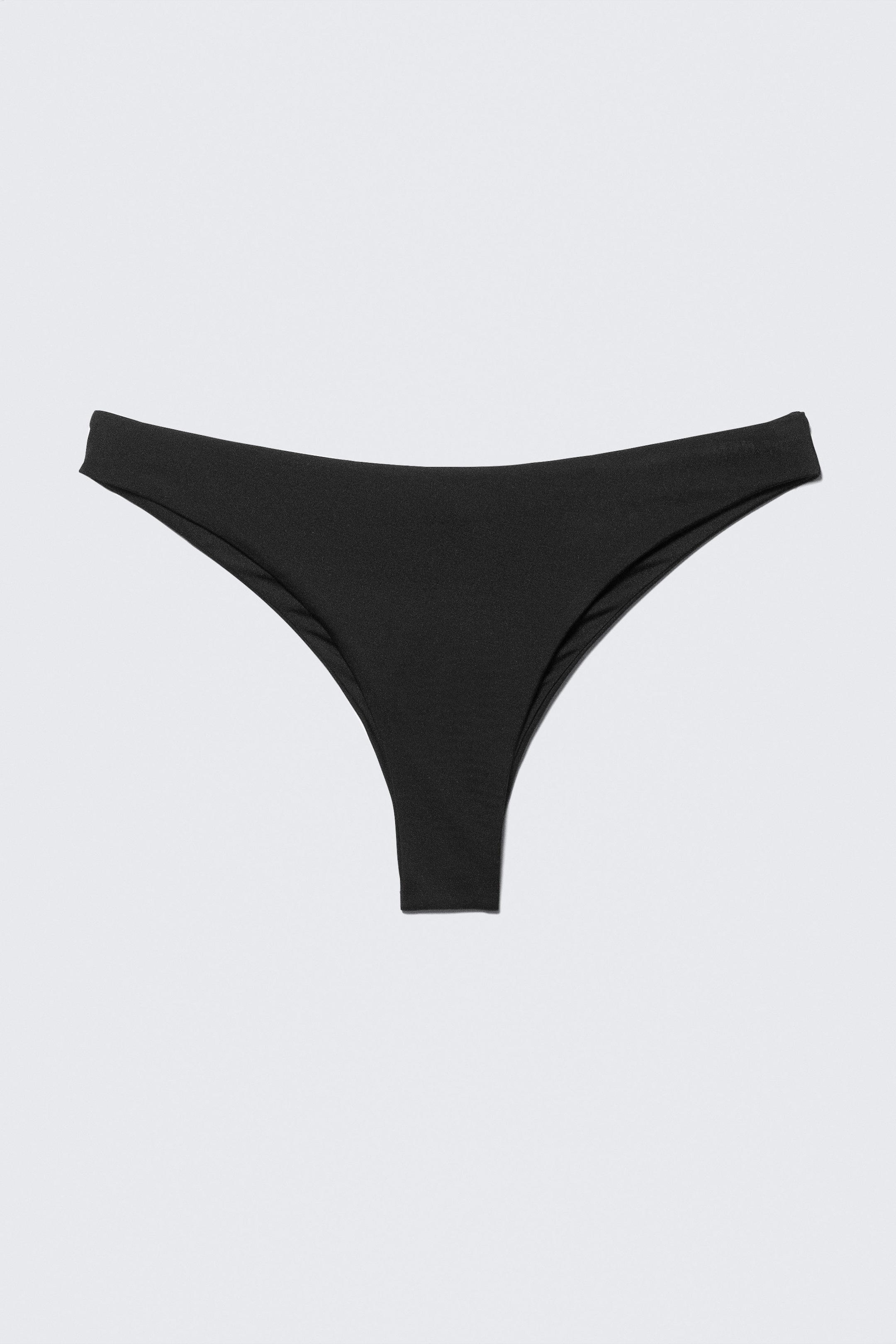 Black - Brazilian Cut Bikini Bottoms - 3