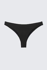 Black - Brazilian Cut Bikini Bottoms - 3