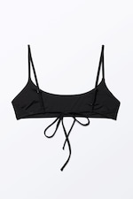 Svart - Djupringad bikinitopp - 1