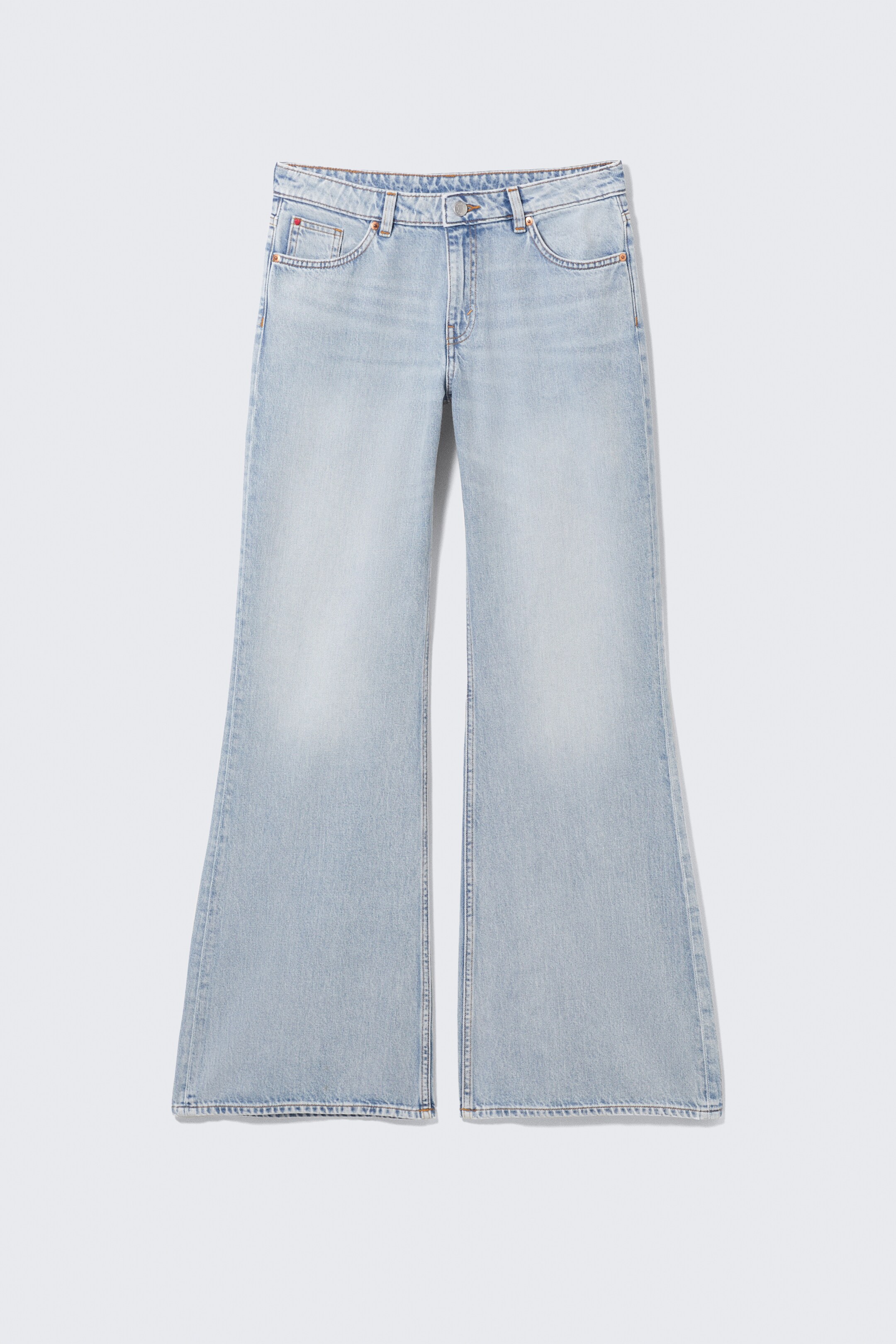 Agrandir l'image: Jean Kiri taille basse ample évasé - Bleu vénitien - FEMME | H&M BE 6