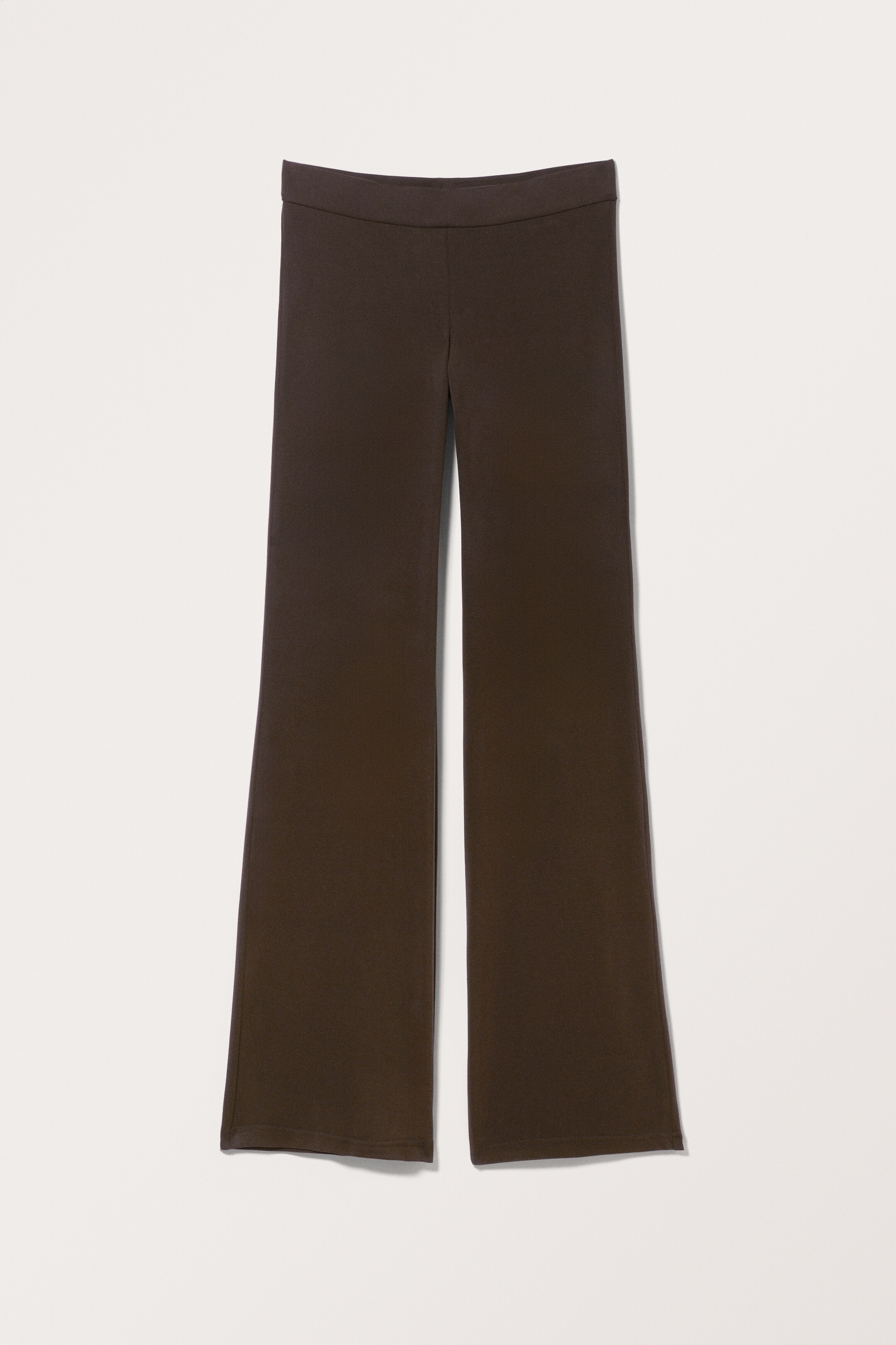 Größeres Bild ansehen: Besonders weiche Hose mit weitem Bein - Dunkelbraun - Ladies | H&M DE 1