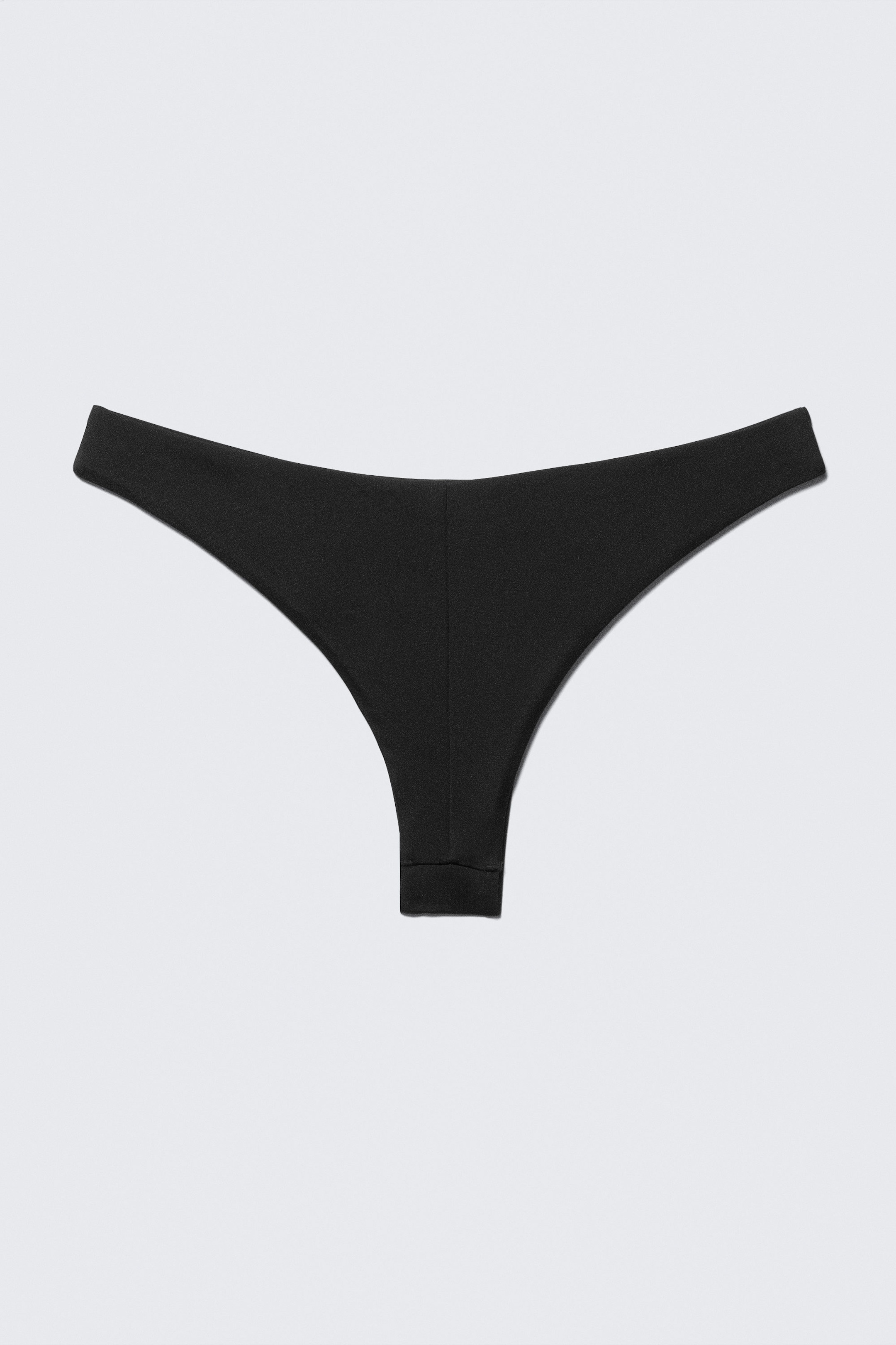 Black - Brazilian Cut Bikini Bottoms - 4