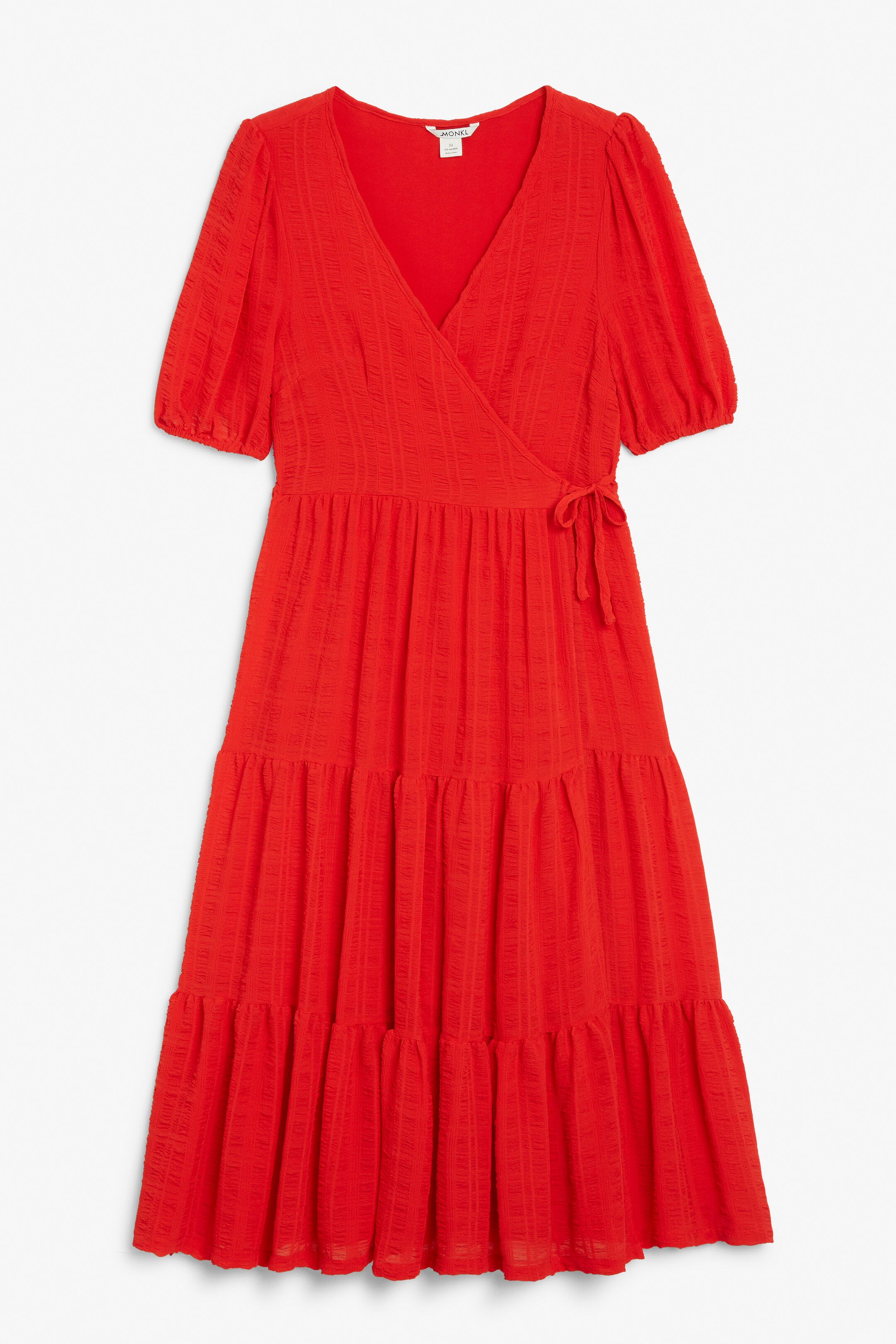 View larger image: Prairie midi dress - Red - Ladies | H&M GB 1