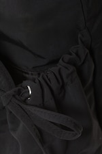 Black - Rectangular Shoulder Bag - 3