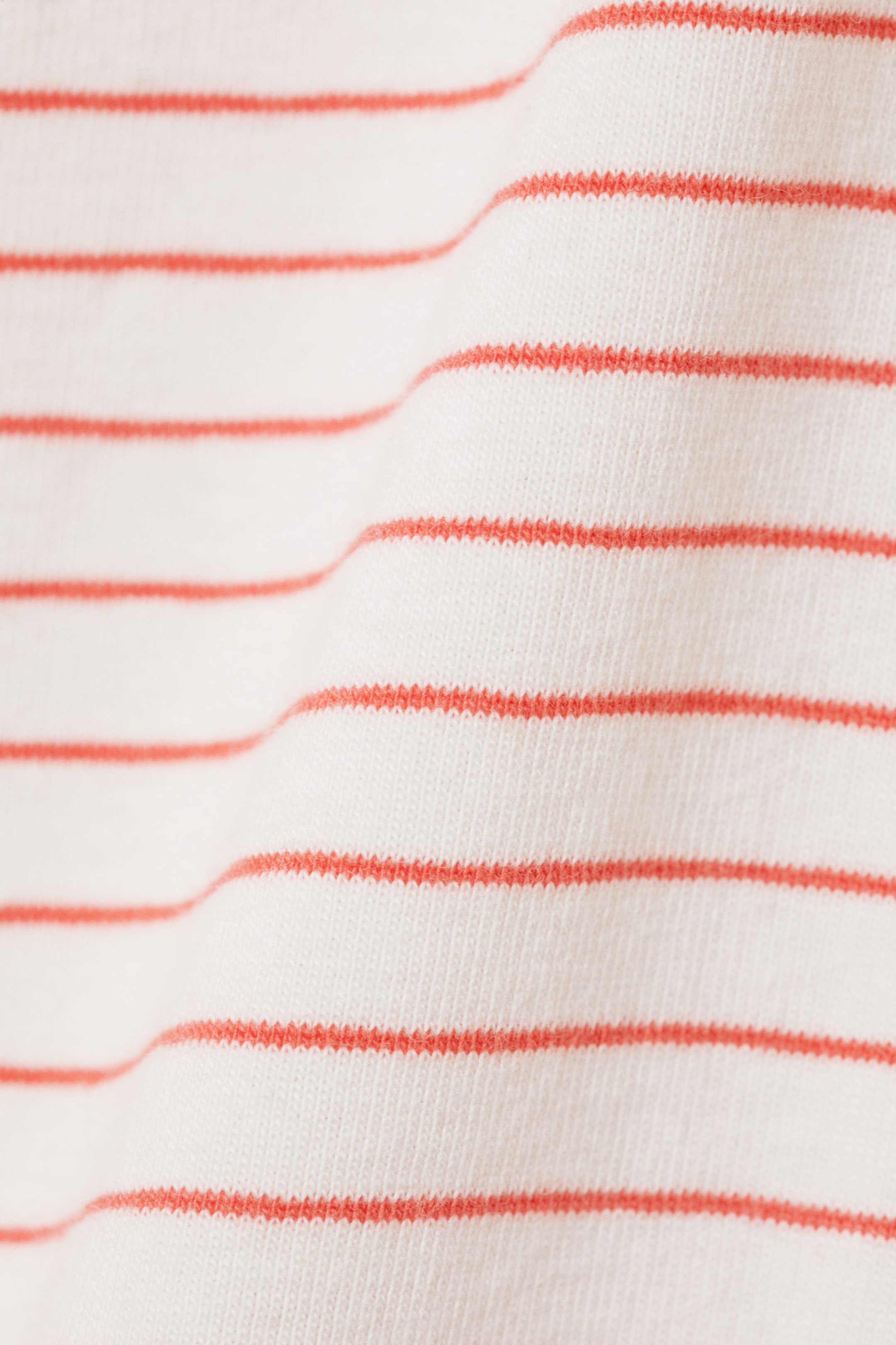 Red & White Stripes - Slim Strappy Tank Top - 5
