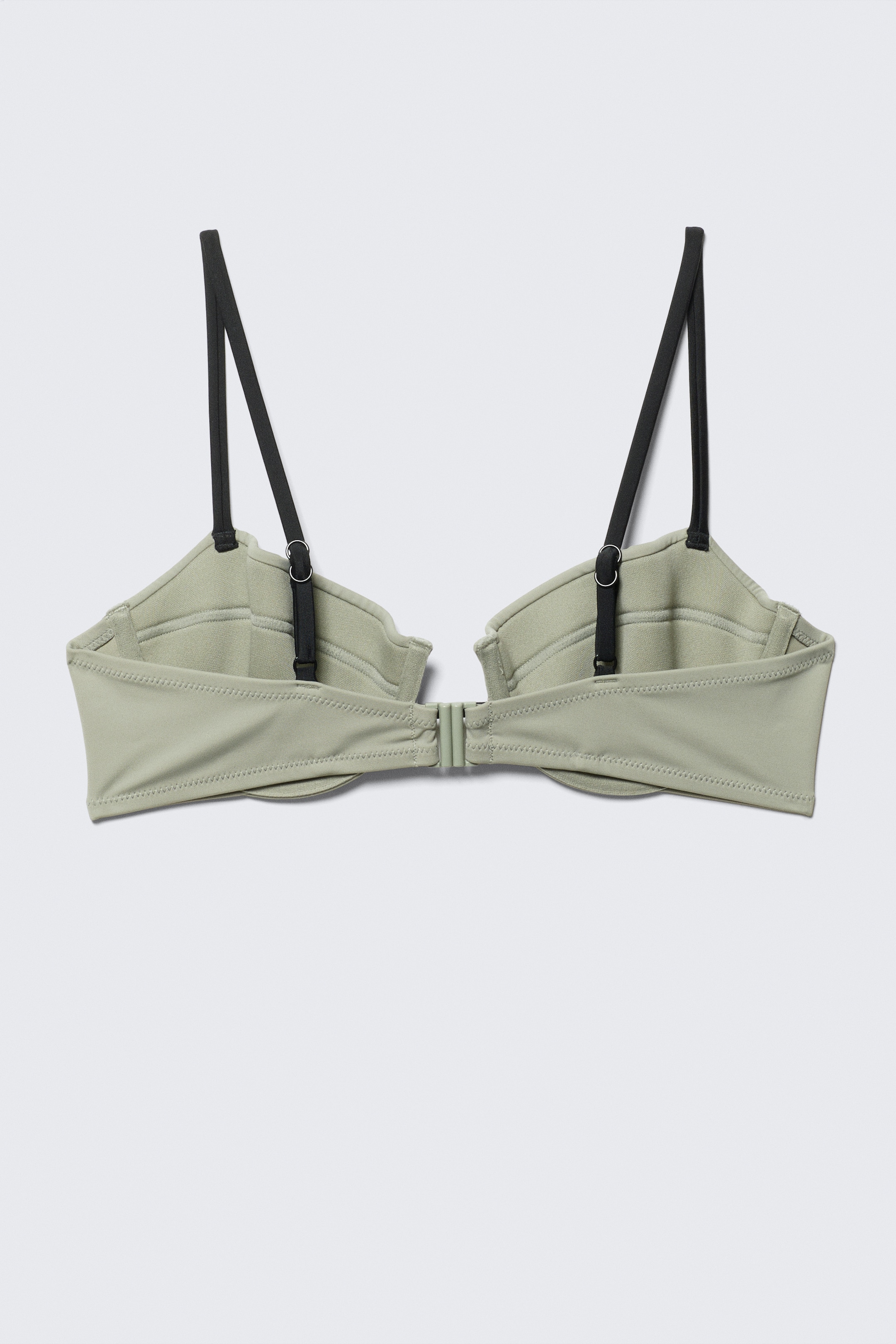 Größeres Bild ansehen: Bikini-Oberteil mit Bügel und Polsterung - Helles Khakigrün - Ladies | H&M DE 5