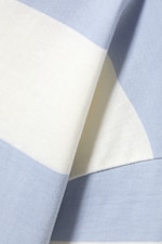 Light Blue & White Stripe - 28 - Boxy Fit Printed T-Shirt - 6