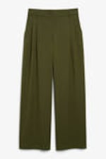 Dark green - Wide Leg Trousers - 0