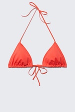 Knallrot - Triangel-Bikinioberteil - 3