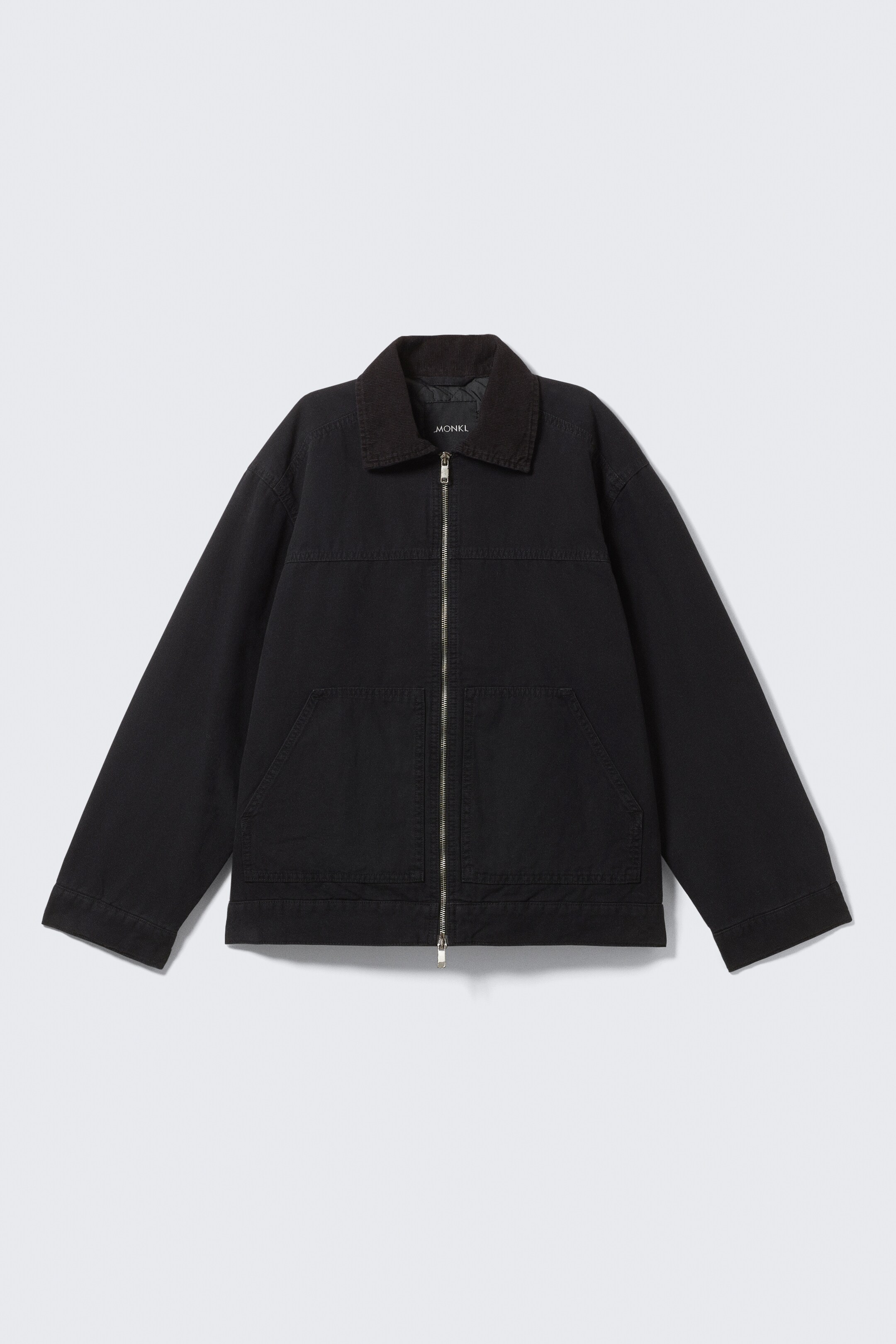 Ver imagen más grande: Chaqueta de lona de algodón acolchada - Negro - MUJER | H&M ES 9