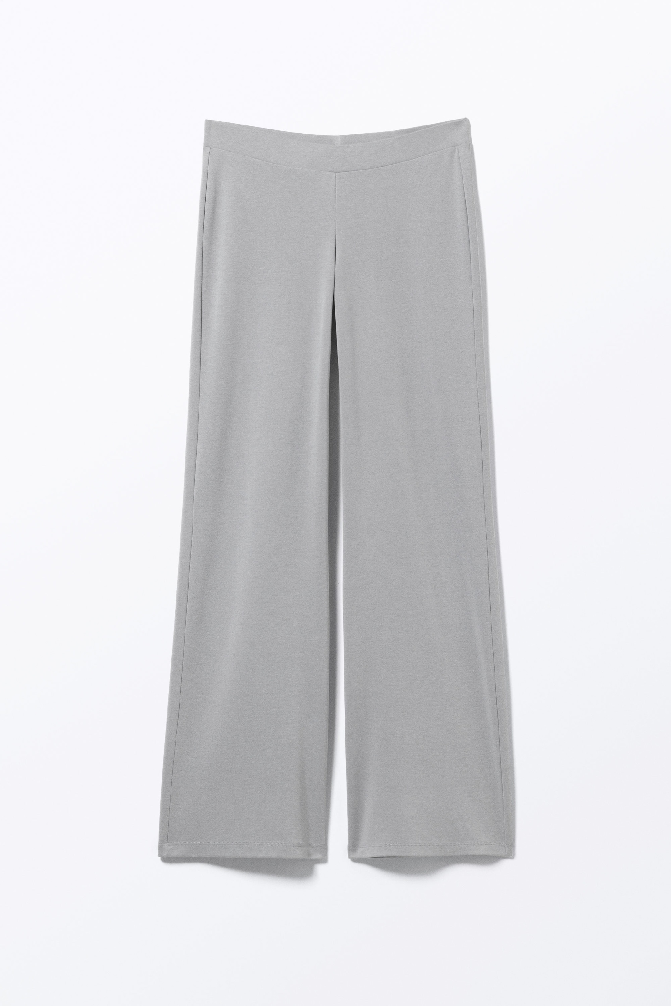 Grijs - Zachte legging met lage taille - 0