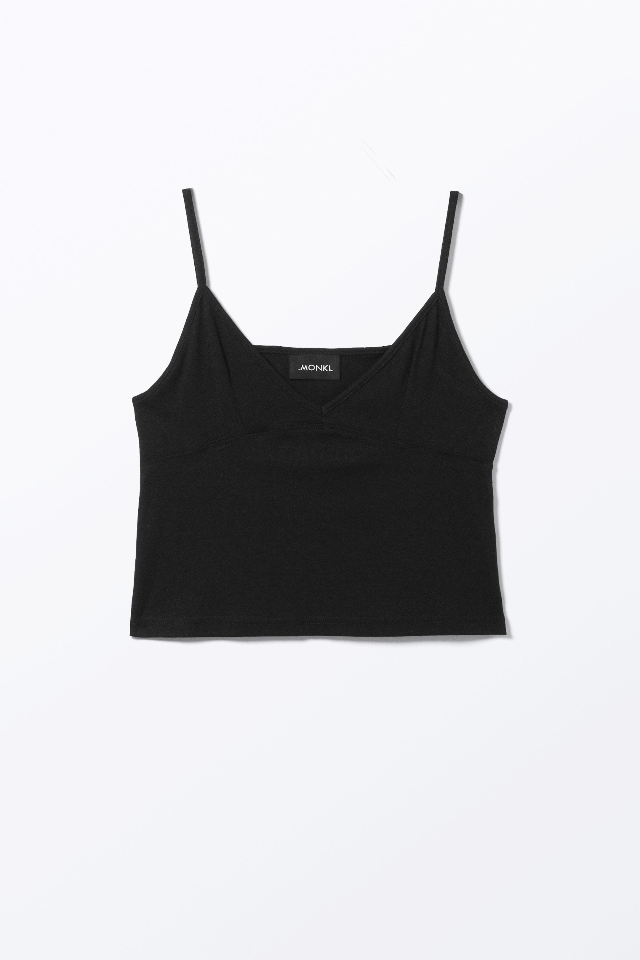 Black - Soft Strap Top - 0