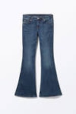 Ocean Blue - Katsumi Low Waist Flared Jeans - 5