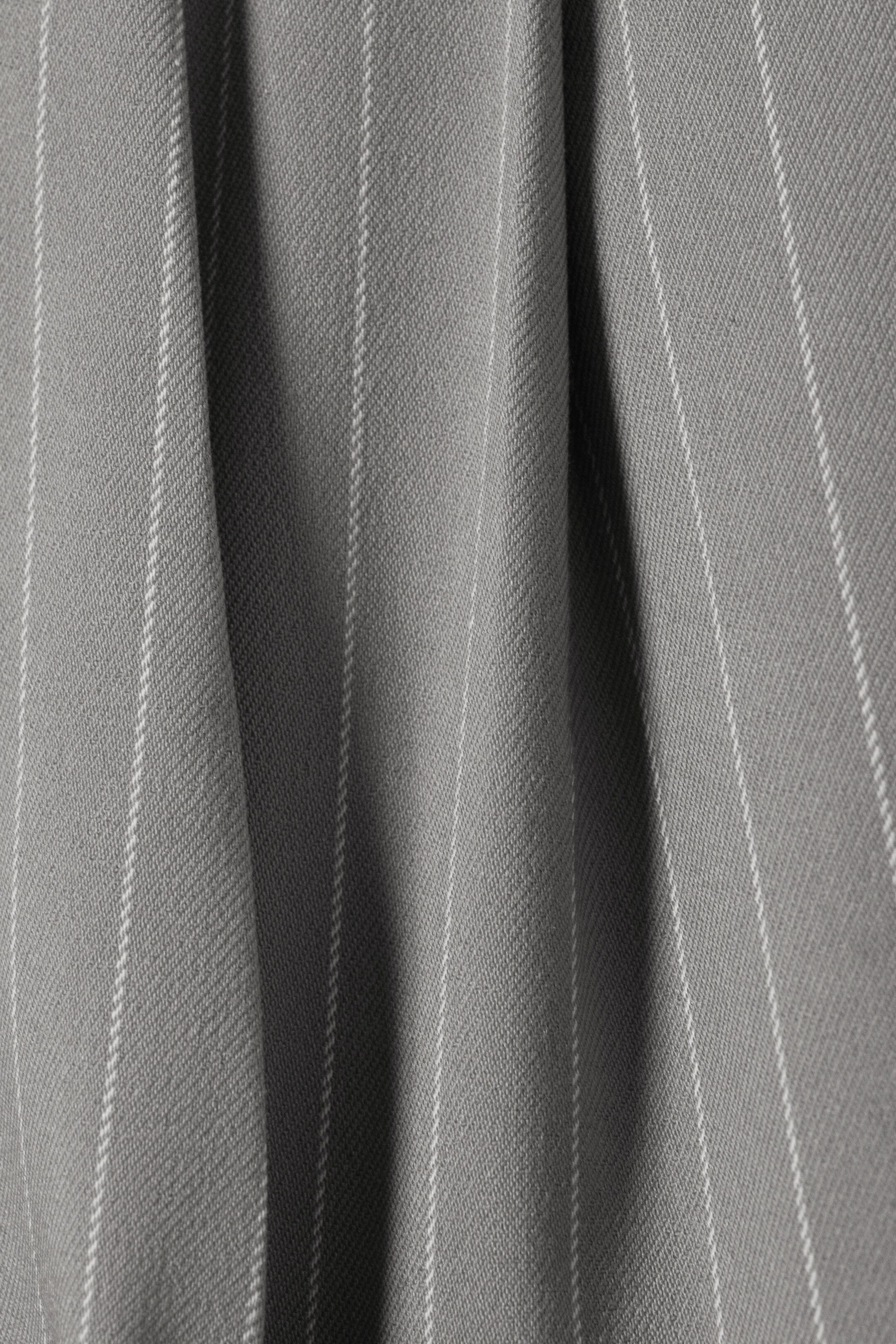 Agrandir l'image: Pantalon large - Gris rayé - FEMME | H&M CH 6