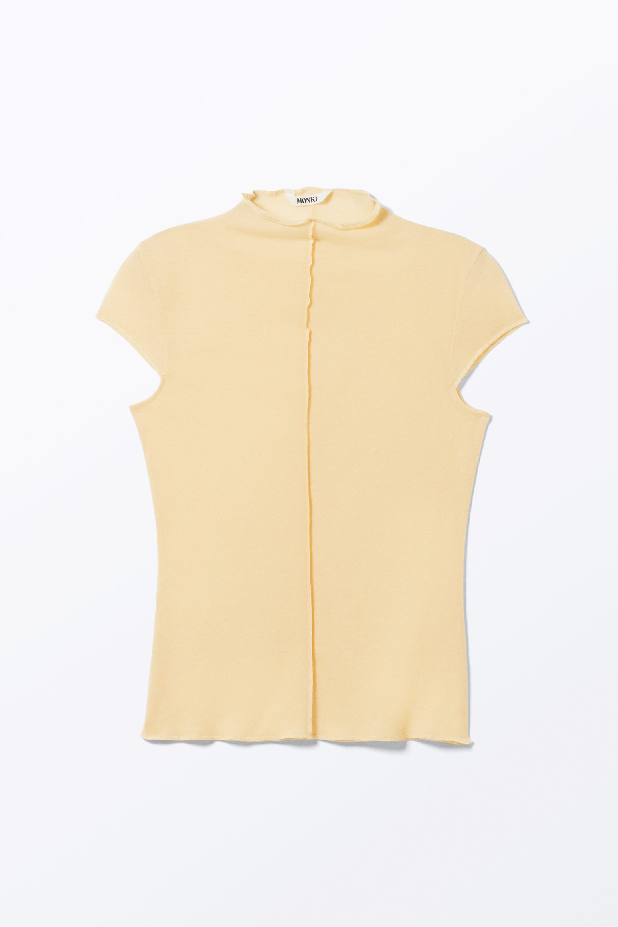 Jaune clair - T-shirt ajusté - 1