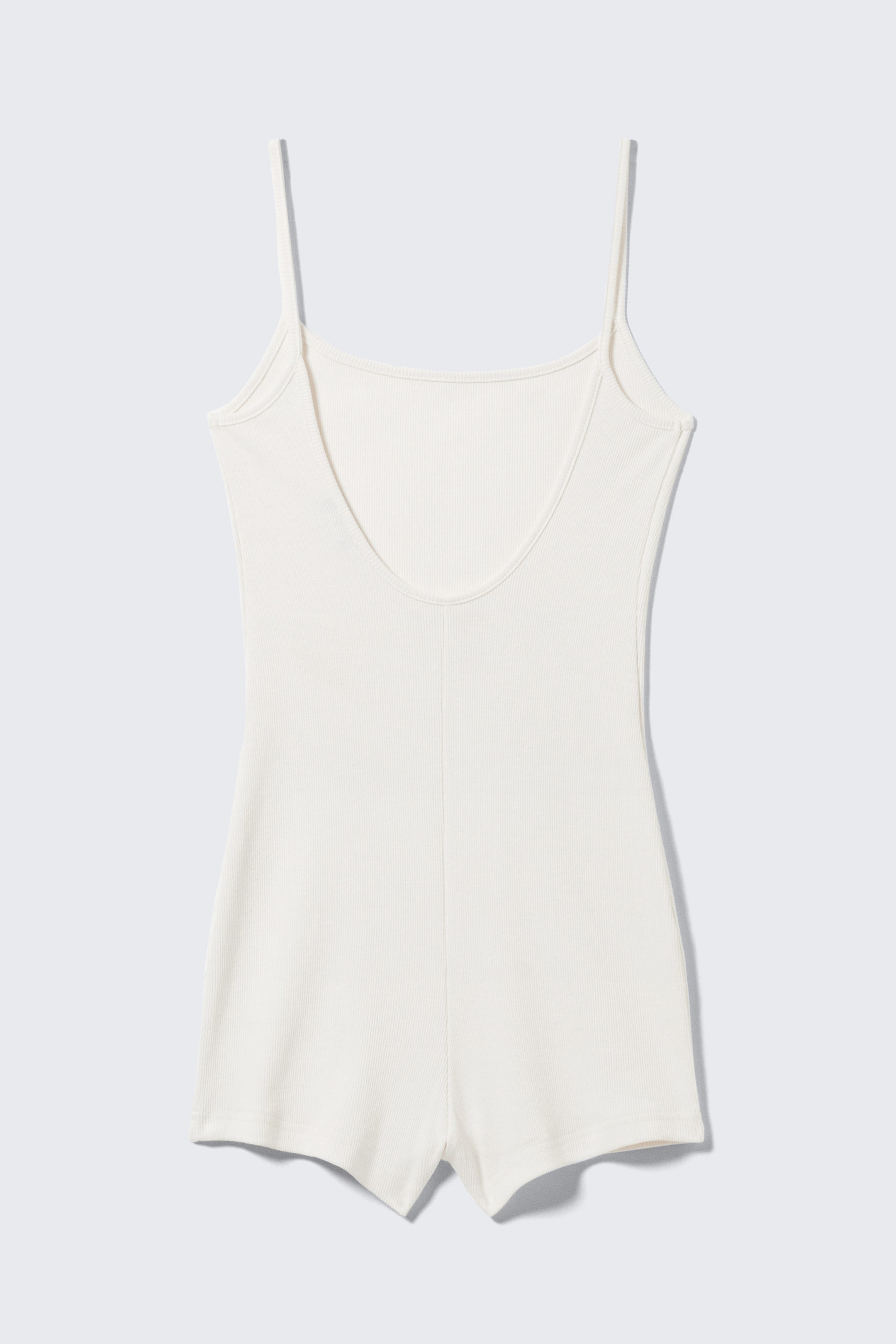 Off-white - Ribbed Fitted Jumpsuit - 1