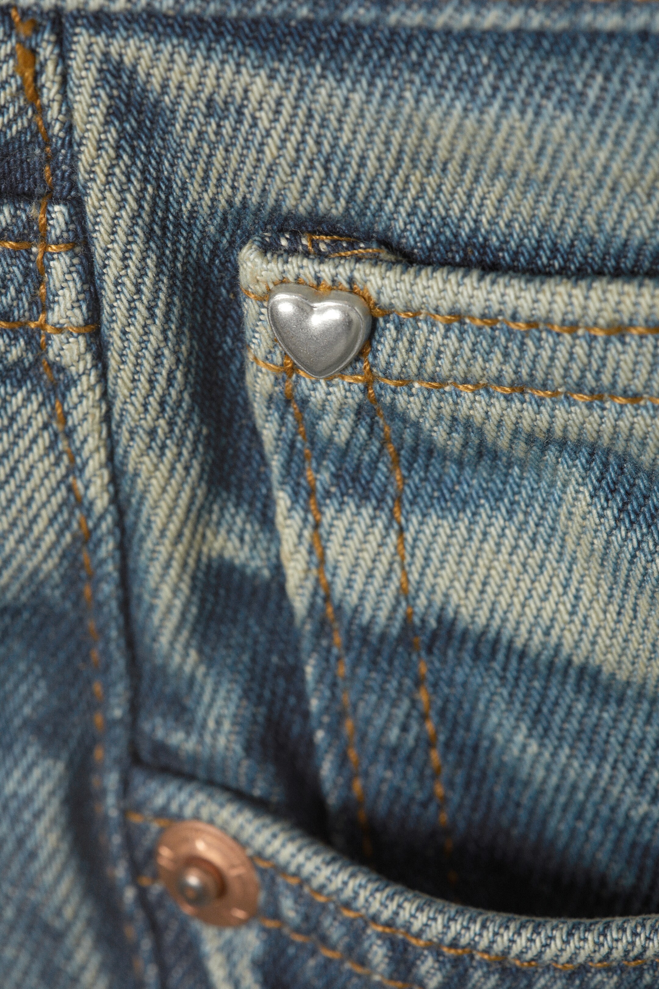 Agrandir l'image: Jean Imoo taille basse large - Bleu fleuve - FEMME | H&M BE 2