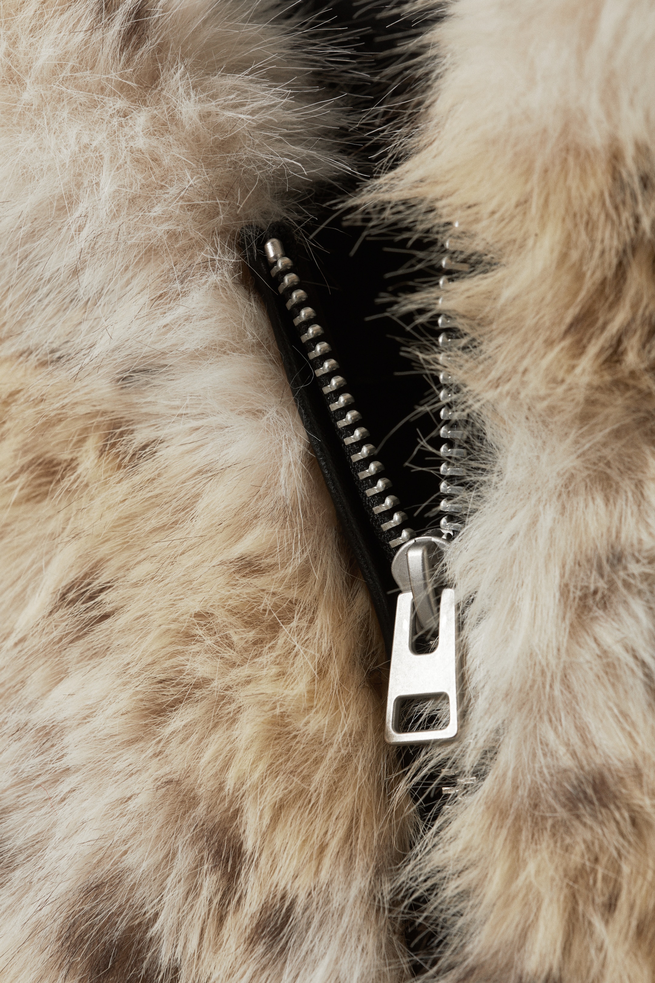 Ingrandisci l'immagine: Hooded Faux Fur Jacket - Leopard - DONNA | H&M CH 7