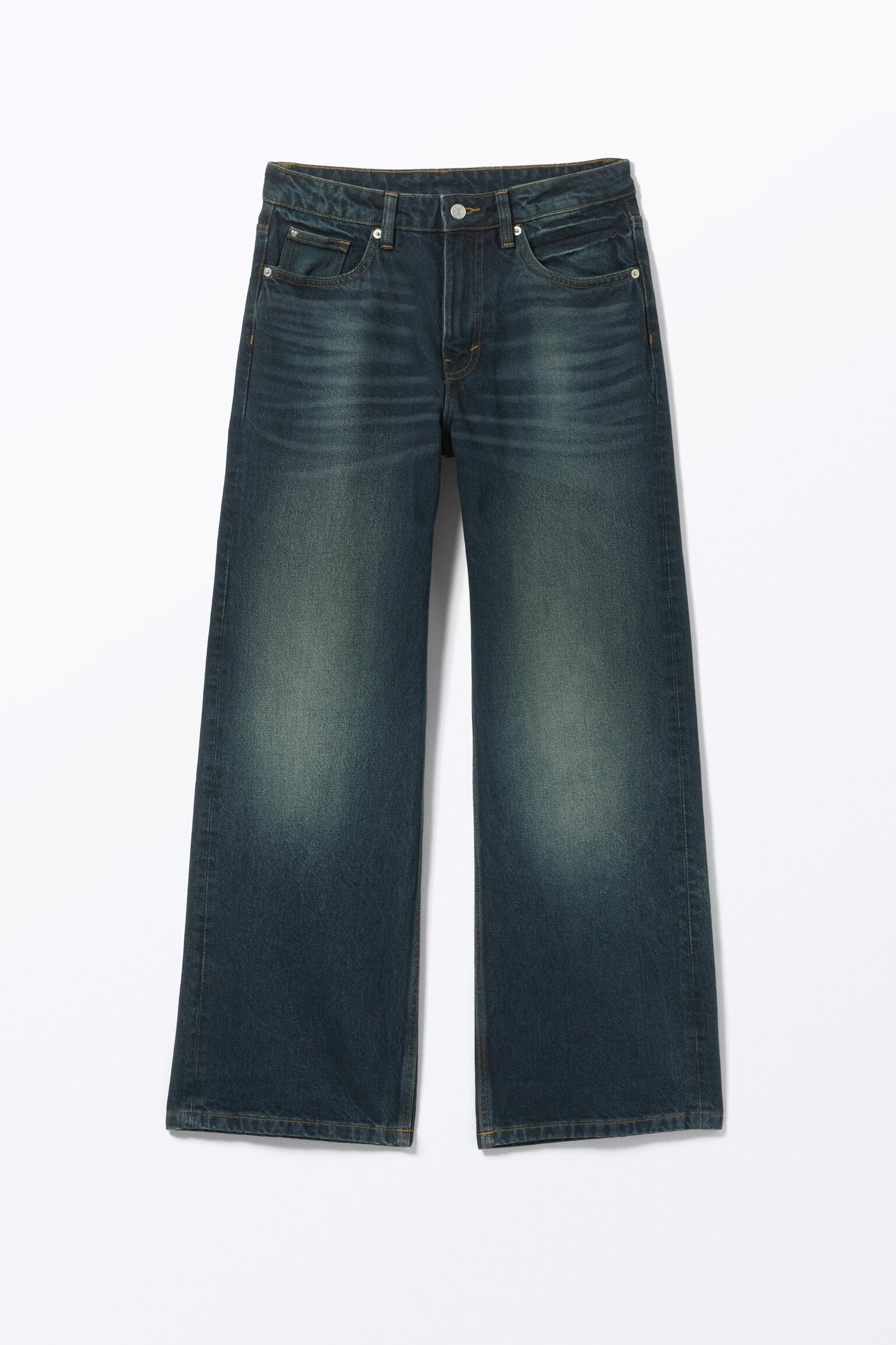 Dżinsy Missy Low Waist Loose Straight Leg - Raven Blue - 1