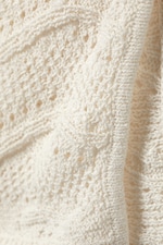 Dusty White - Knitted One-Shoulder Top - 5