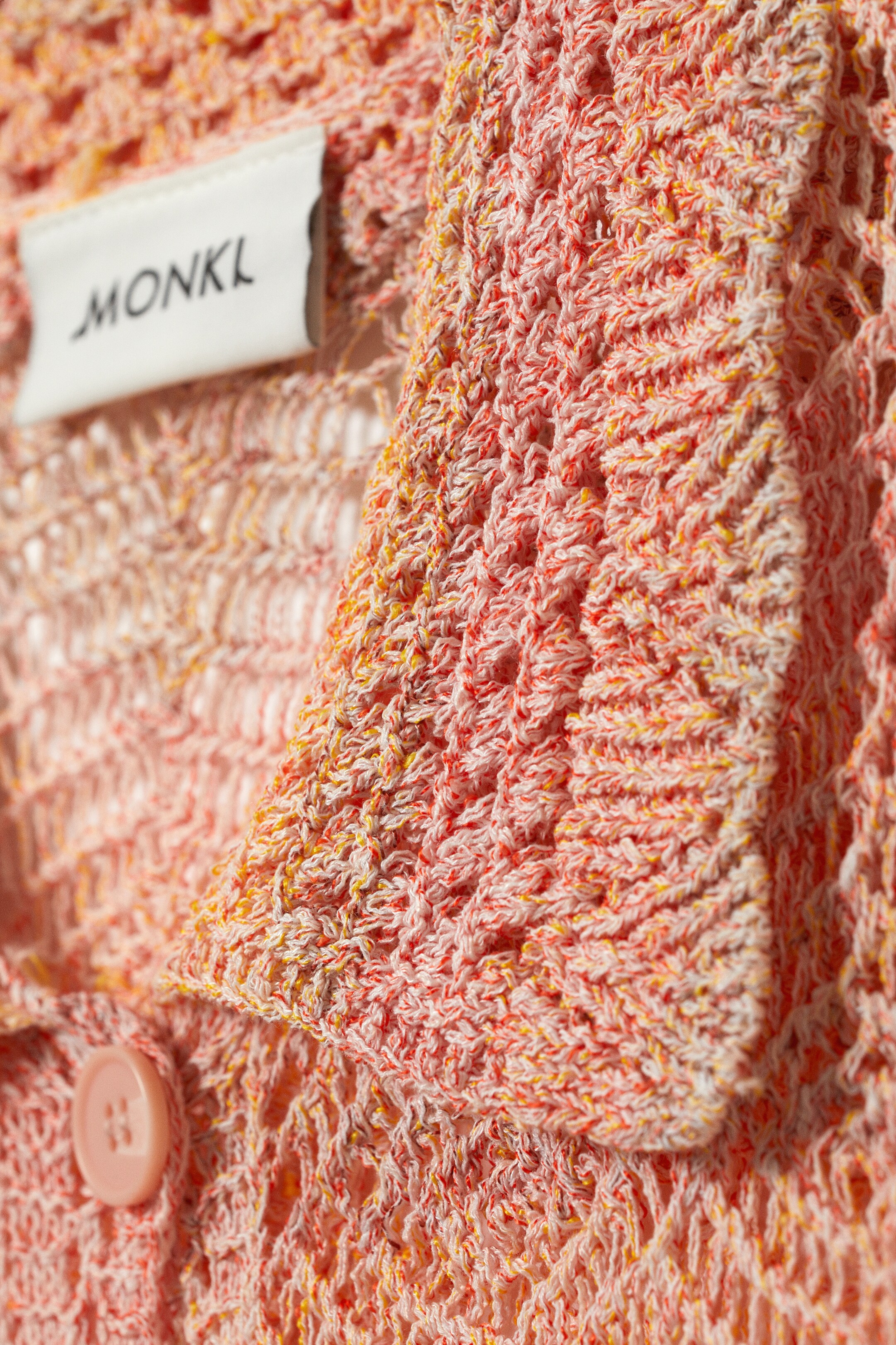 Größeres Bild ansehen: Gehäkeltes Kurzarmhemd - Fade aus Orangetönen - Ladies | H&M DE 2