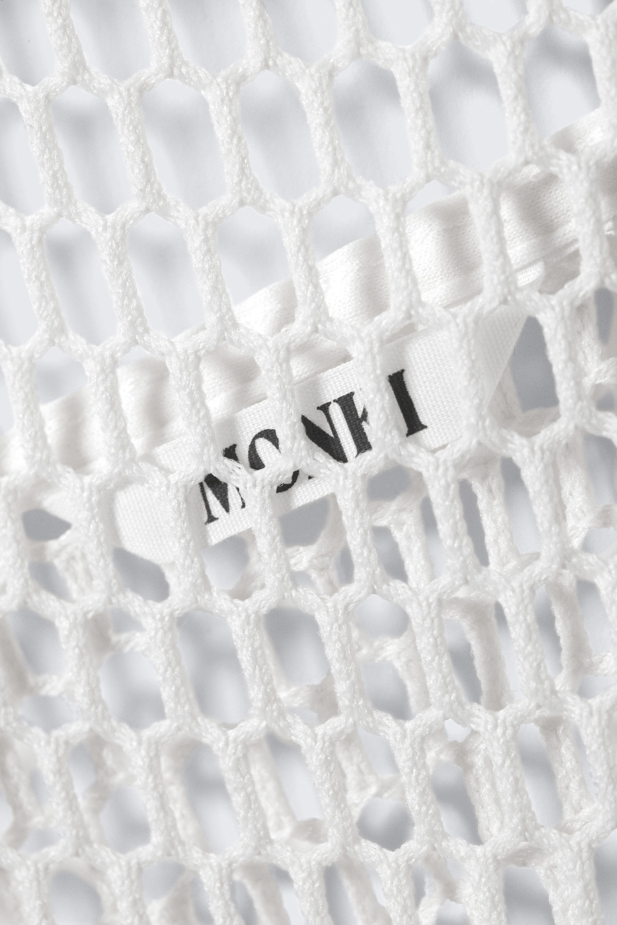 Blanc - Top dos nu avec liens à nouer - 5