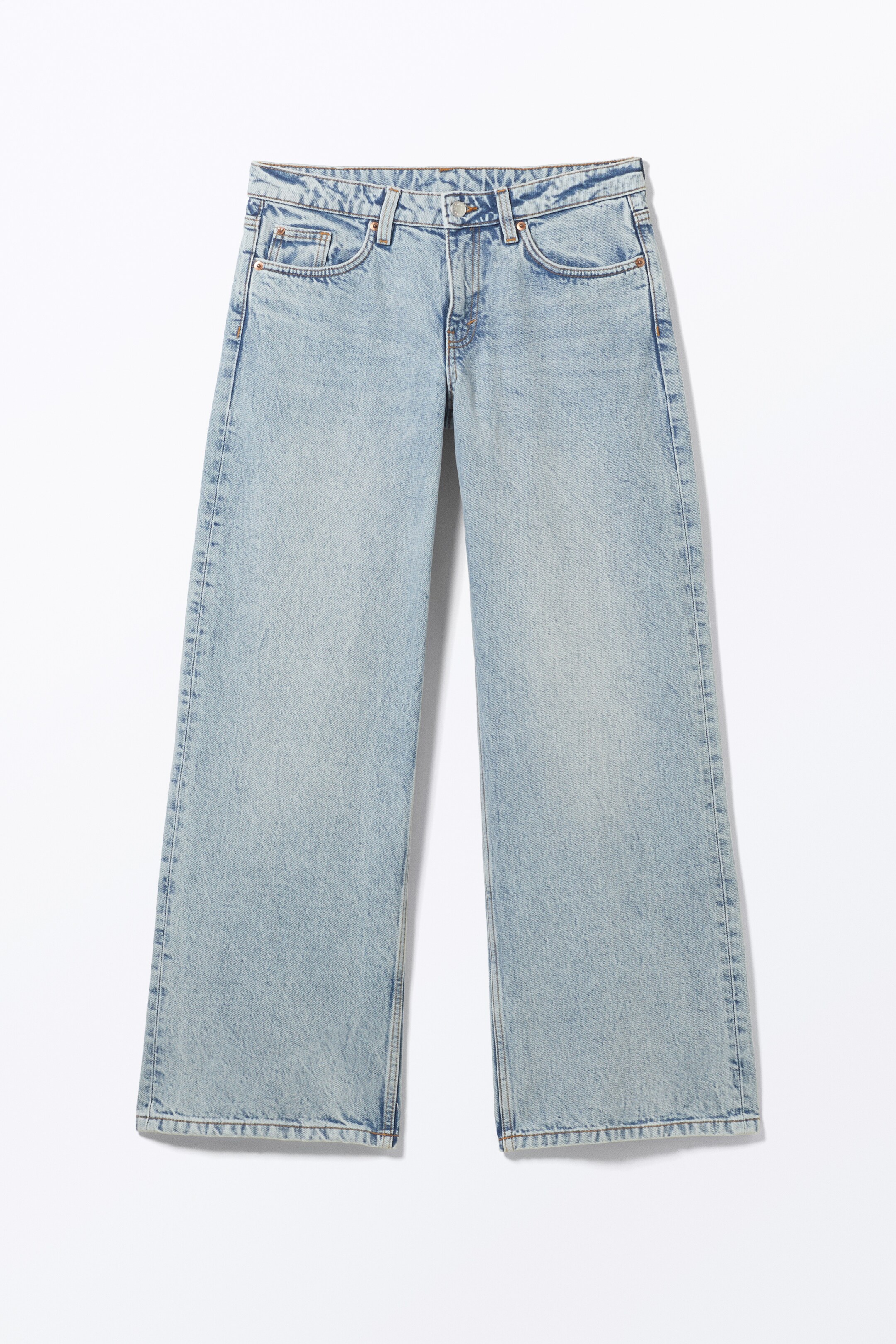 Agrandir l'image: Jean Imoo taille basse large - Venice Blue - bleu clair - FEMME | H&M BE 7