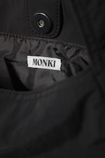 Black - Rectangular Shoulder Bag - 2