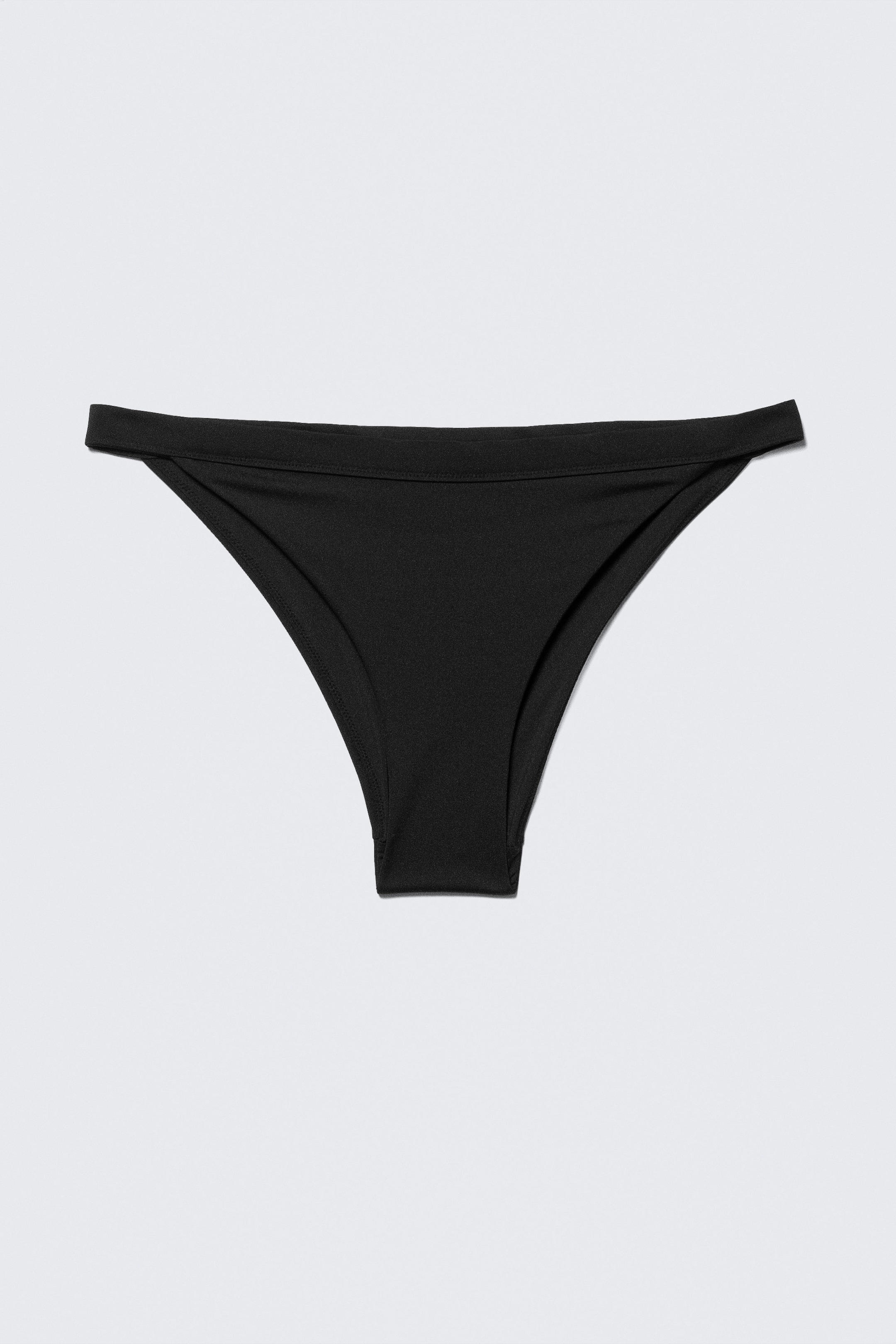 Schwarz - Tanga-Bikinihöschen
