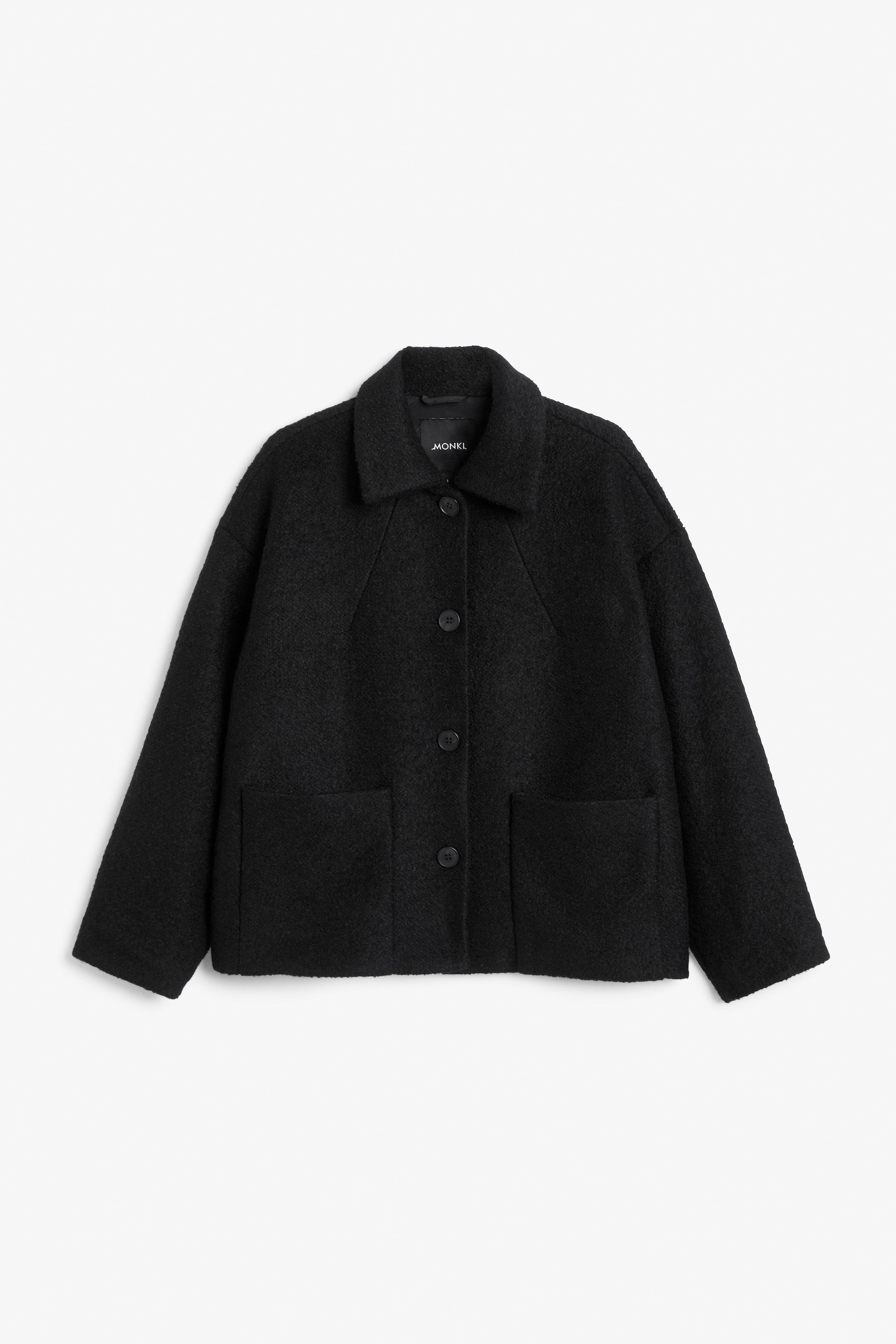 View larger image: Textured jacket - Black - Ladies | H&M GB 1