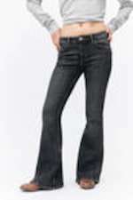 Desert Blue - Cheri Low Waist Flared Jeans - 1