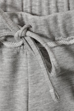 Grey Melange - Soft Terry Pyjama Bottoms - 1