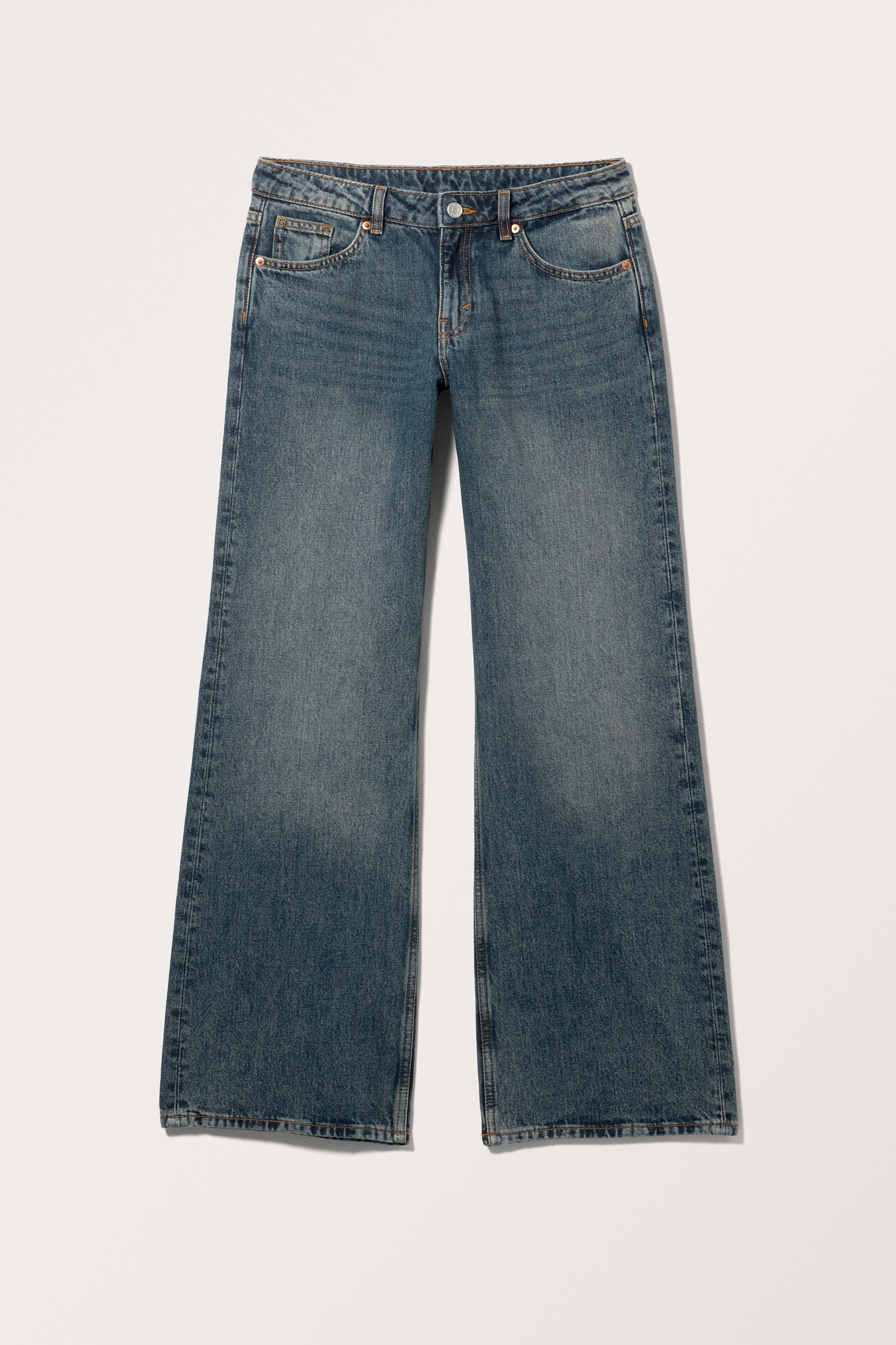 Größeres Bild ansehen: Imoo – Tief sitzende, weite Jeans - Canyon Blue - Ladies | H&M DE 1