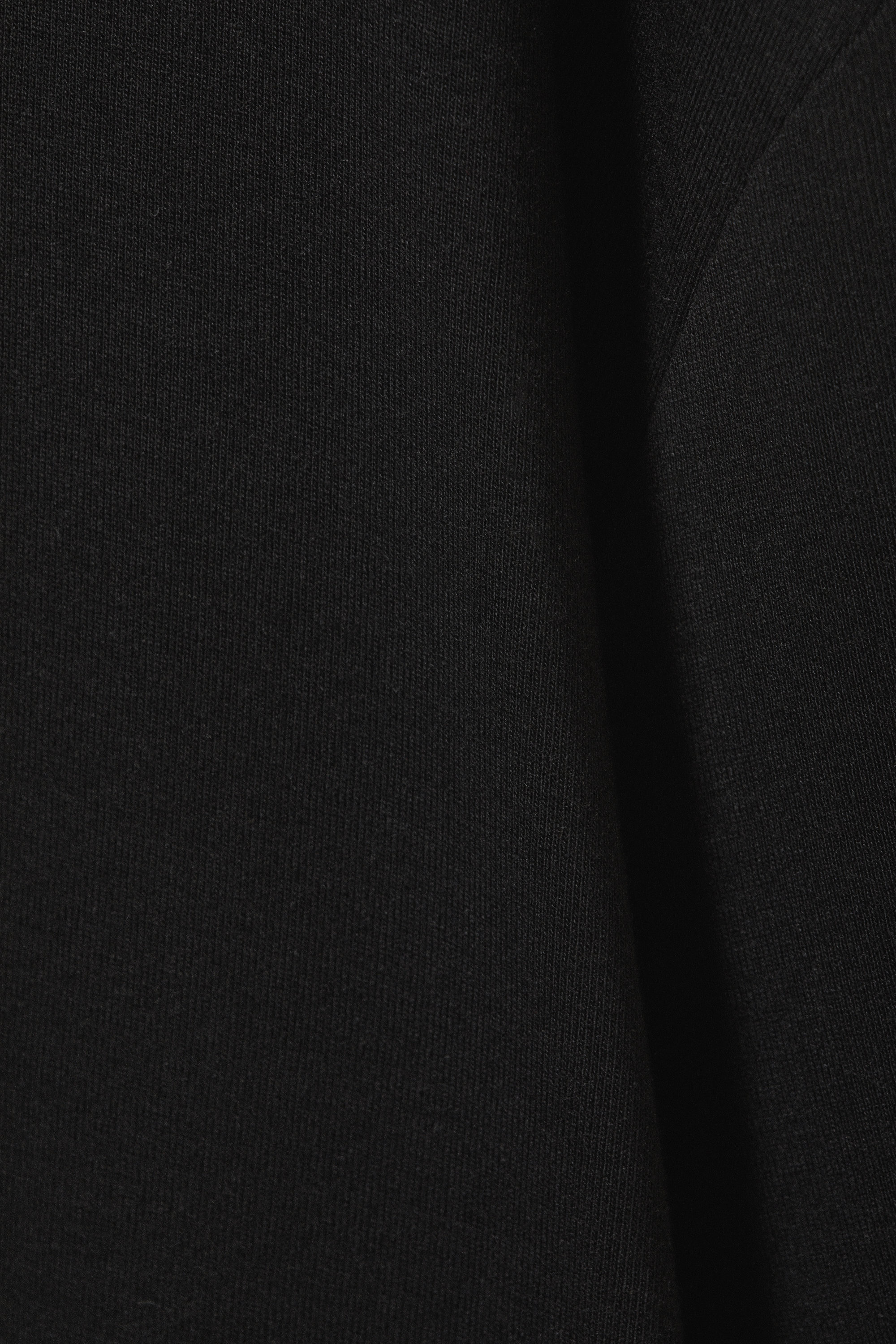 Black - Soft Oversized Long-Sleeved Top - 4