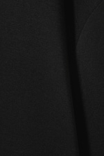 Black - Soft Oversized Long-Sleeved Top - 1