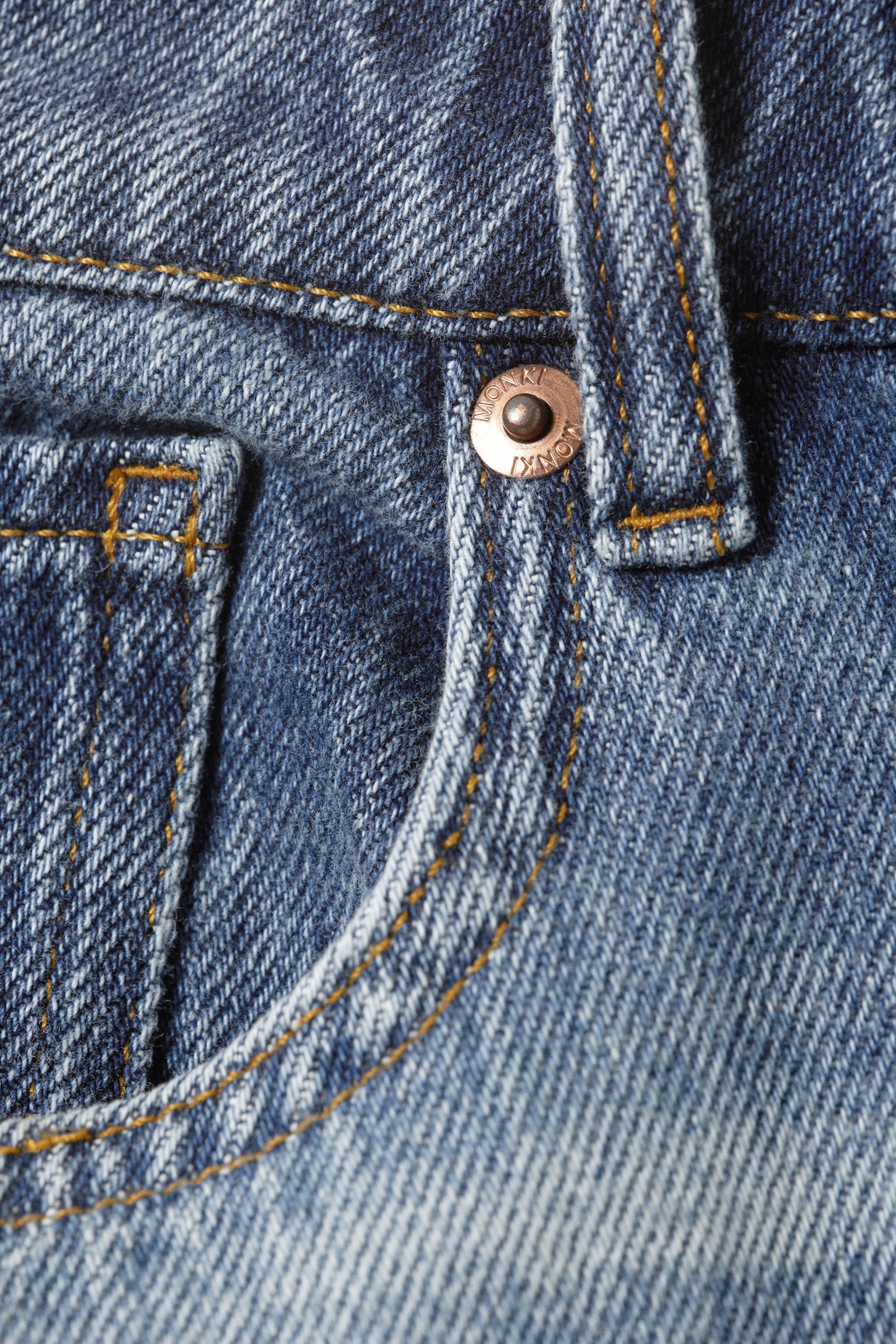 Jeansrock in Midilänge - Mountain Blue/Fresh Blue - Hellblau - 5