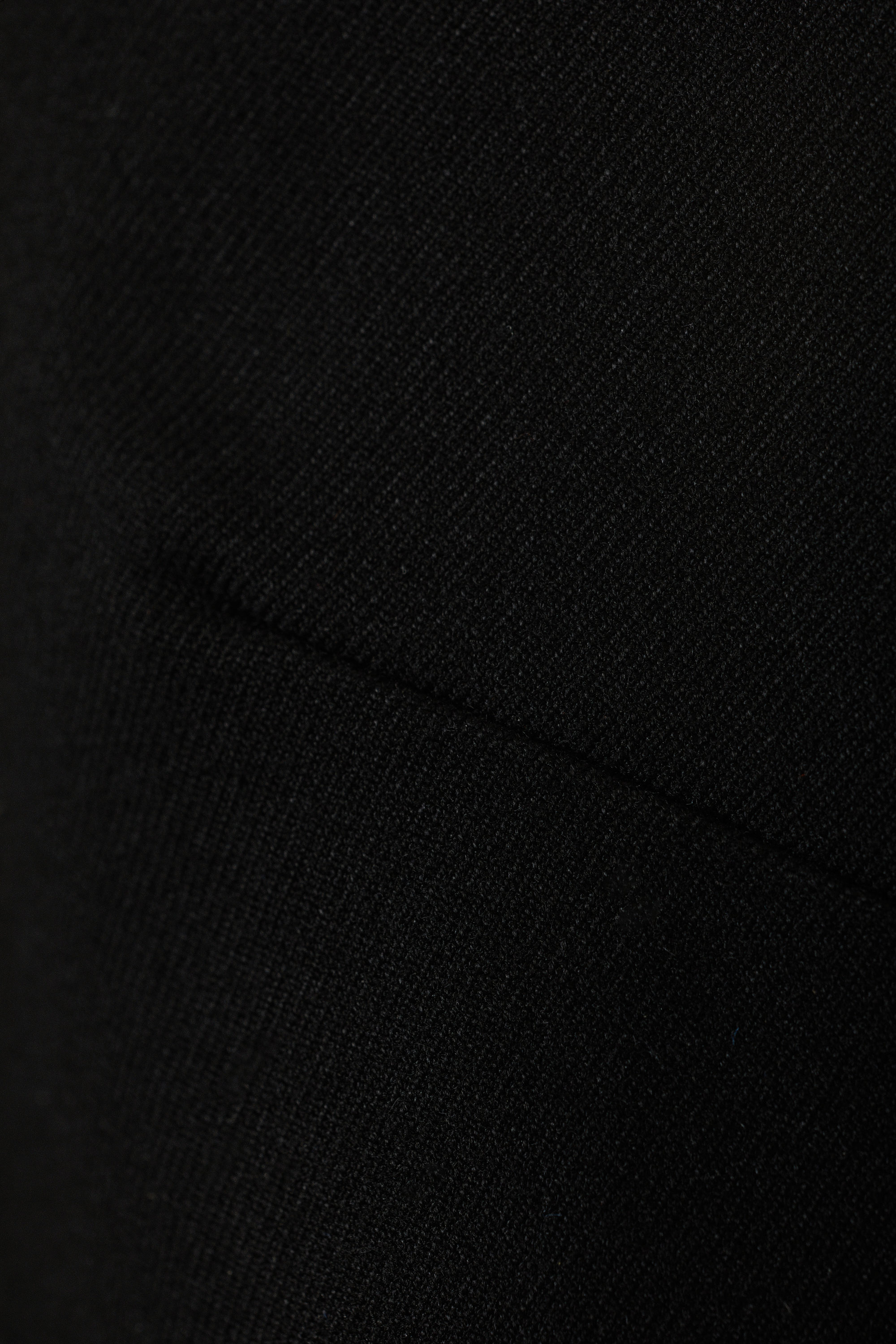 Black - Mini Pinafore Dress - 1