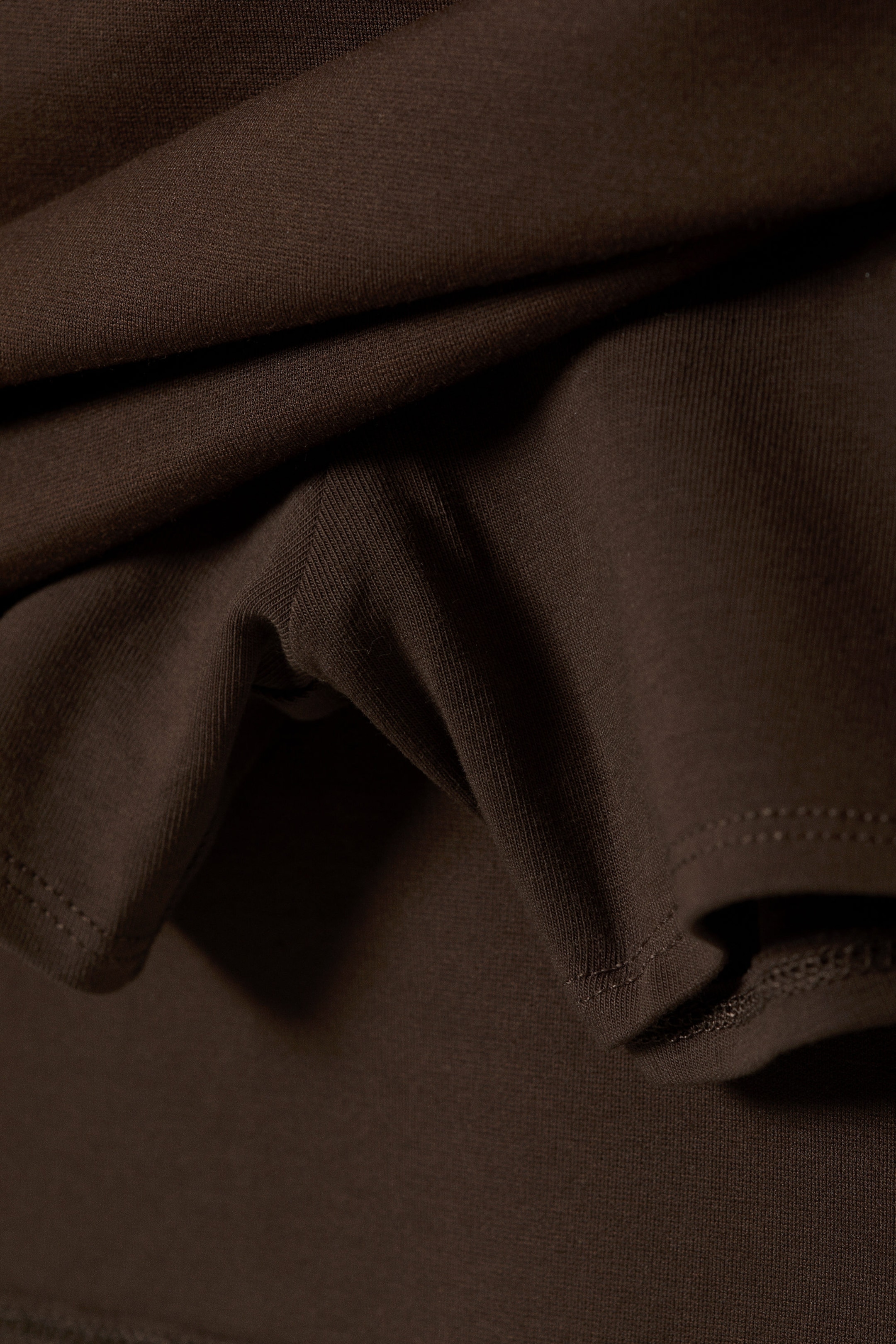 Dark Brown - Pull-on Mini Skort - 4