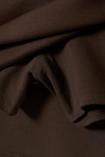 Dark Brown - Pull-on Mini Skort - 4