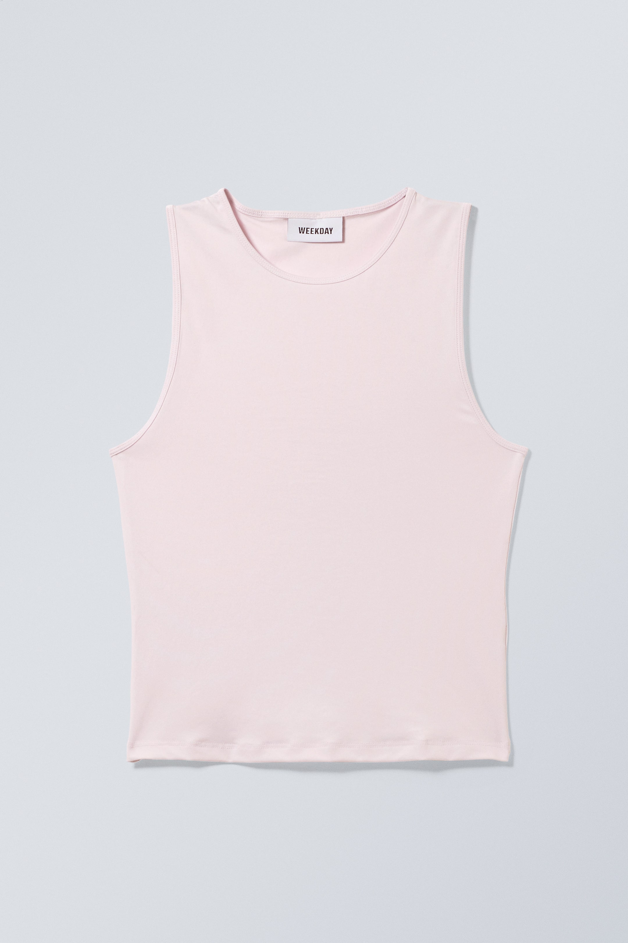 Light Dusty Pink - Trägertop Fine - 0