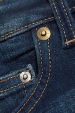 Storm Blue - Dunkelblau - Luna Low Waist Skinny Bootcut Jeans - 6
