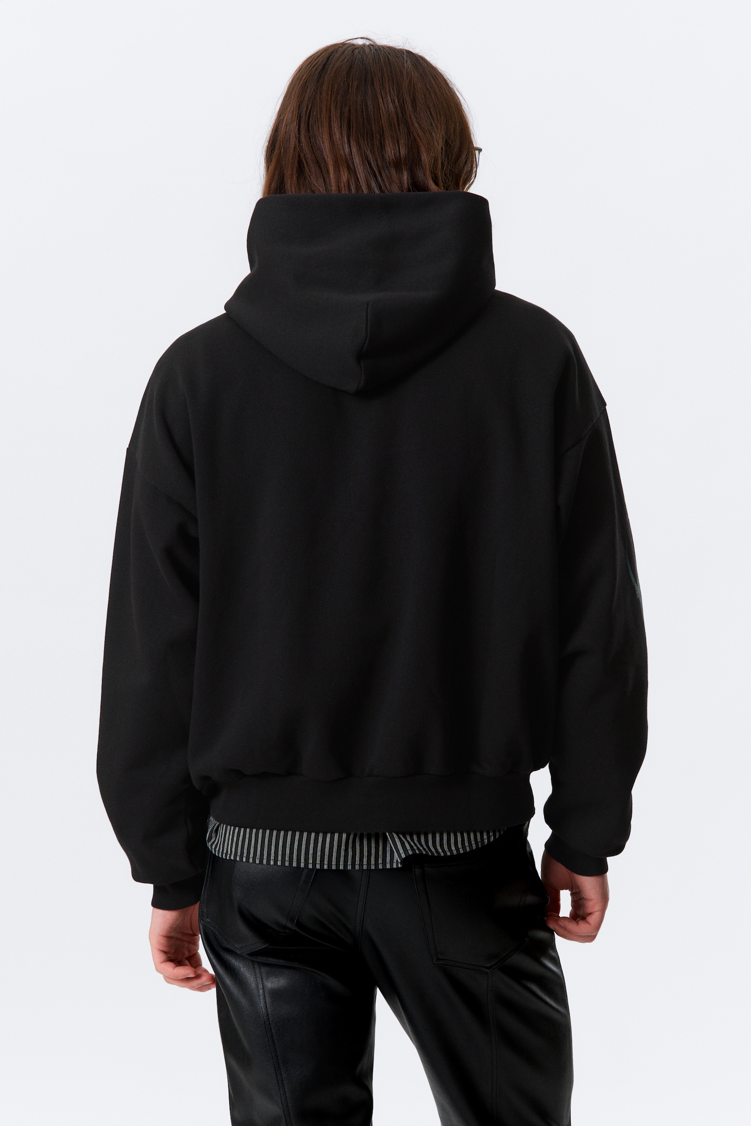 Hoodie graphique Square Loose Fit - Noir - Dragon/Vert strié/Sun-faded Blue - Swirl - 6