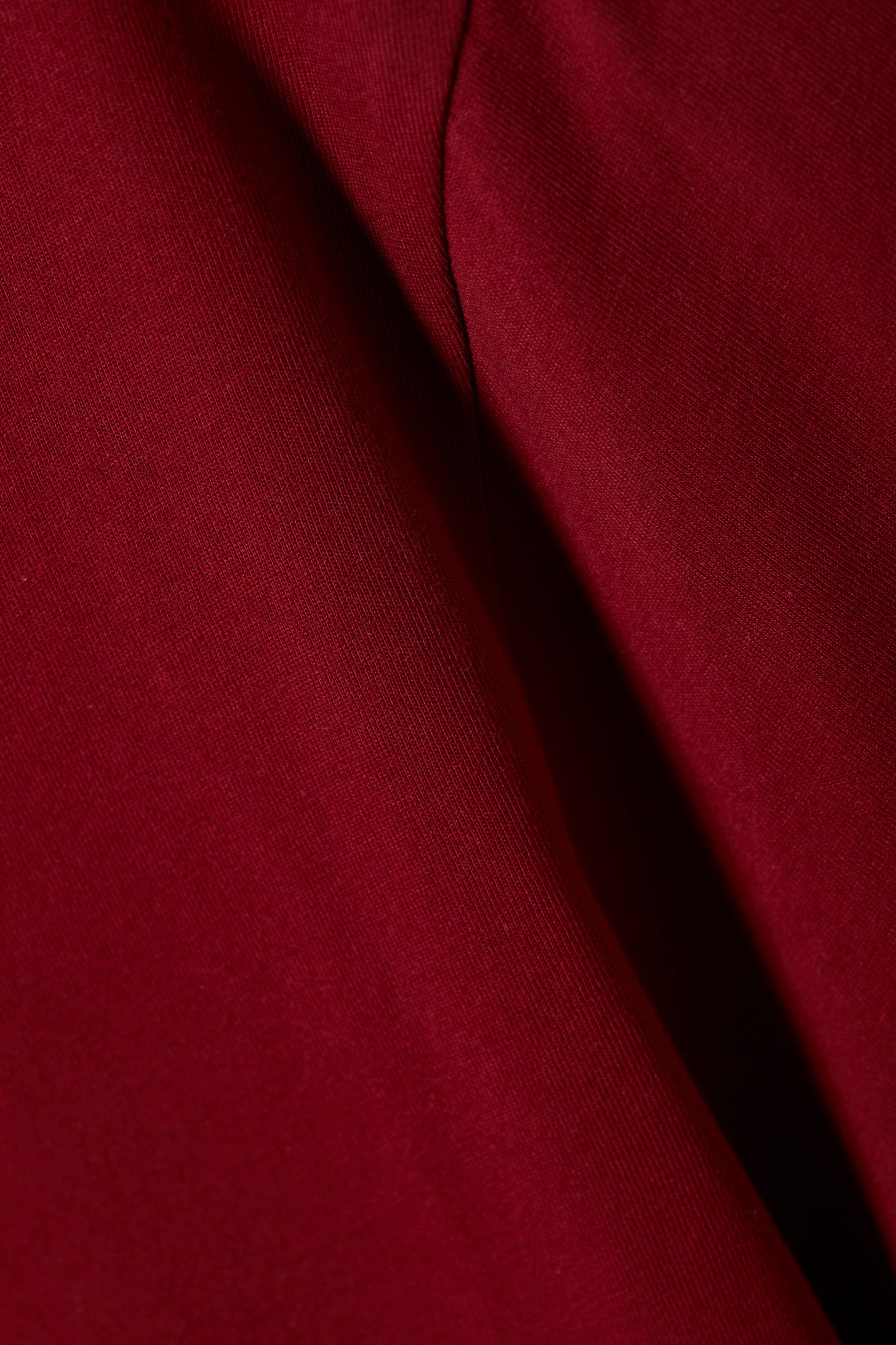 Dark Red - Standaard middelzwaar T-shirt - 1